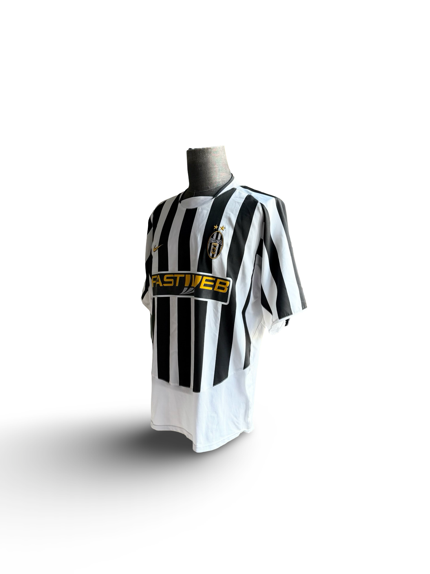 Soccer Vtg Juventus FC 2003/04 Nike Football Home Jersey Size L