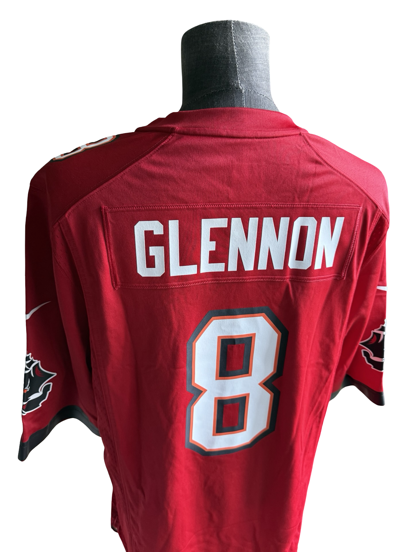 NFL Mike Glennon 8 Tampa Bay Buccaneers Nike Football Jersey Size L