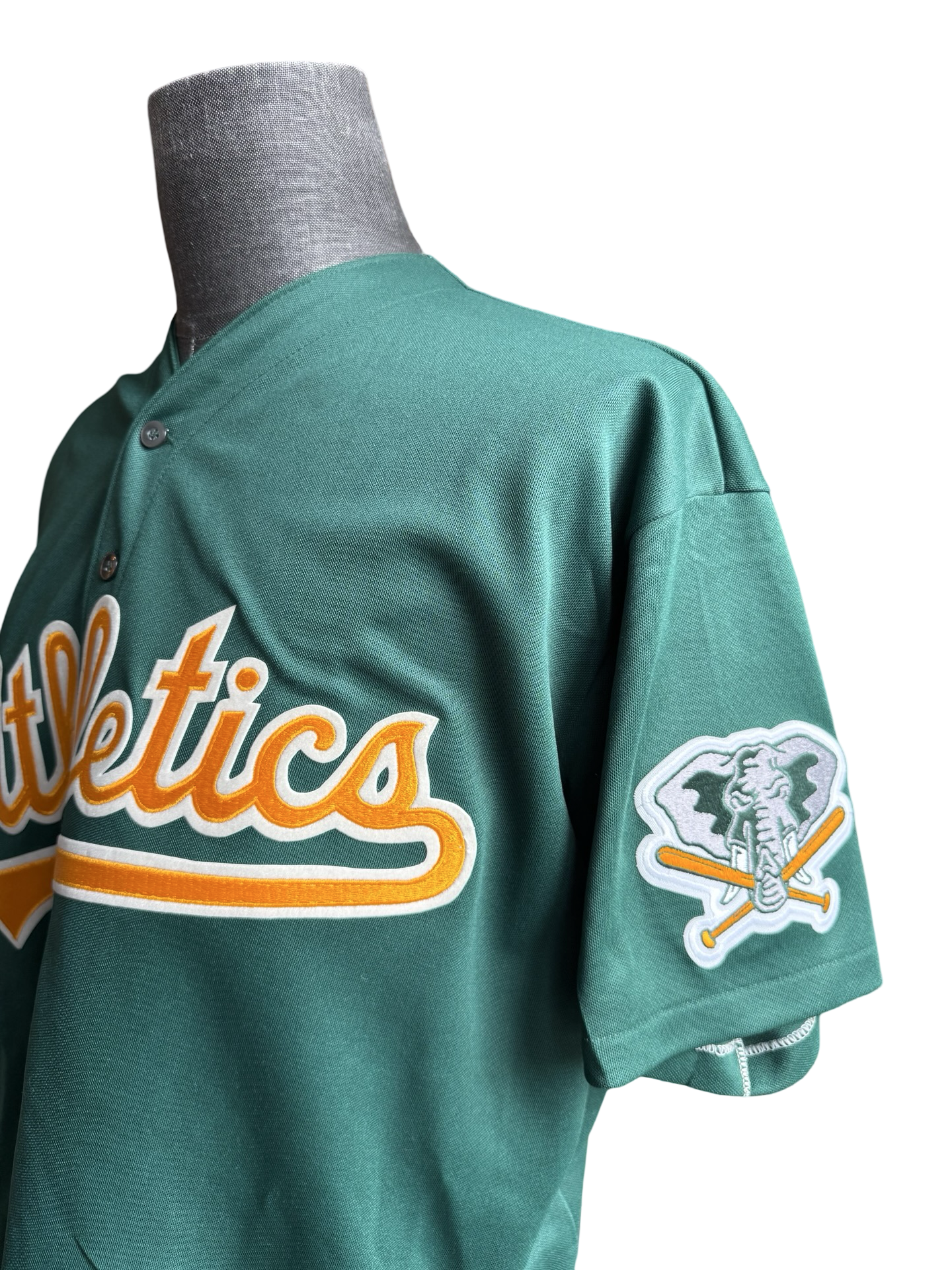MLB Vtg Oakland Athletics CCM MIC Baseball Jersey Size XL