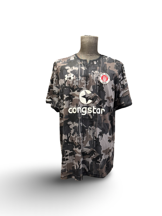 Soccer Bundesliga FC St Pauli 2017-18 Under Armour Football Third Jersey *New W/ Tags* Size XL