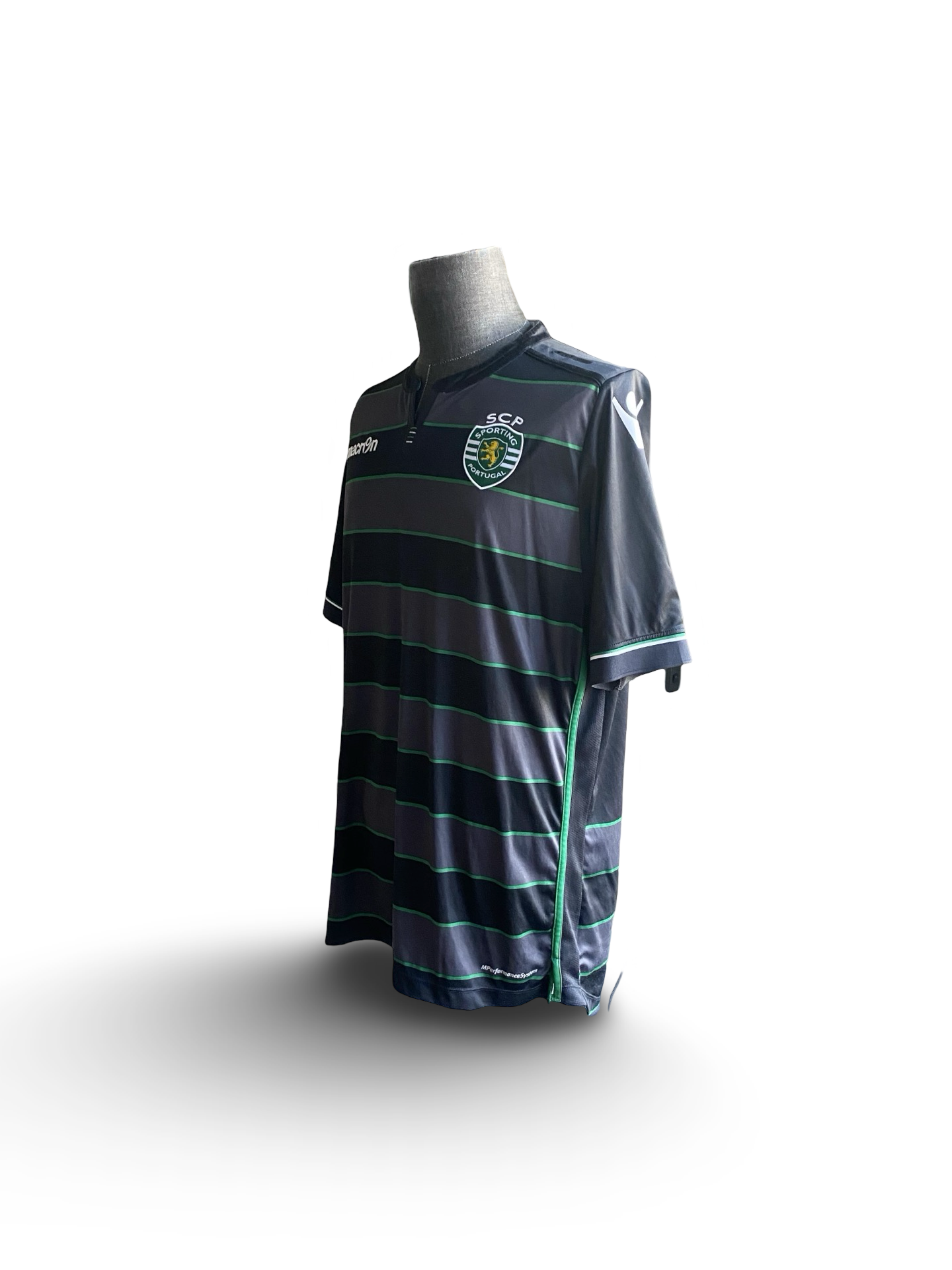 Soccer Sporting Lisbon 2015-16 Macron Football Away Jersey Size 3XL