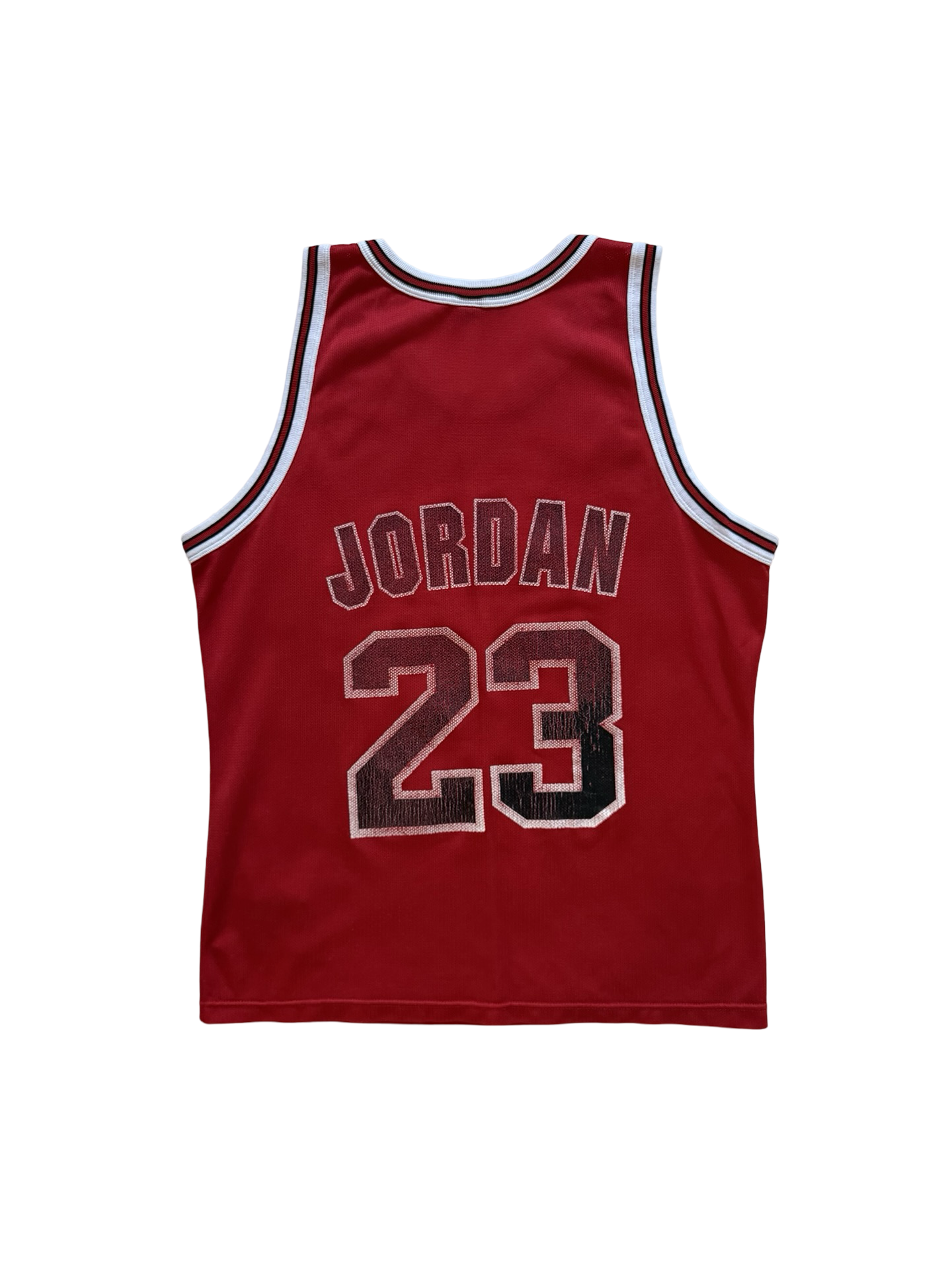 NBA Vtg 90’s Michael Jordan 23 Chicago Bulls Champion Jersey Size M (44)