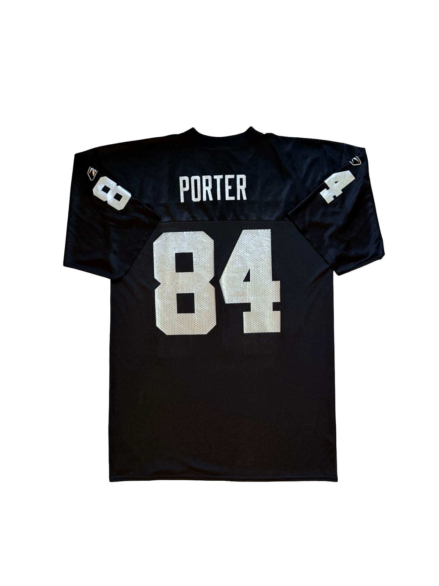 NFL Vtg Jerry Porter 4 Oakland Raiders Reebok 00’s Football Jersey Size L