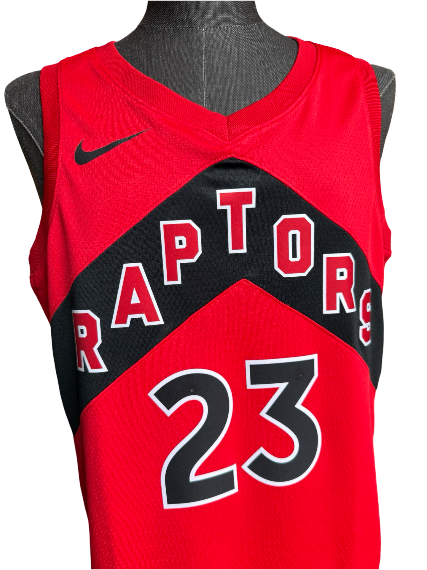 NBA Fred VanVleet 23 Toronto Raptors Nike Swingman Jersey Size L