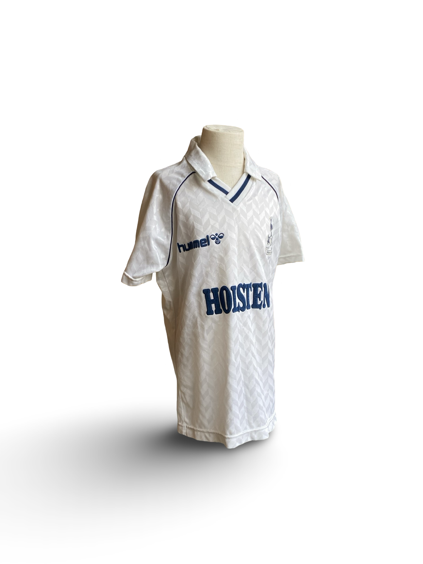 EPL Vtg Tottenham Hotspur FC 1987-89 Hummel Football Home Jersey Size Youth L