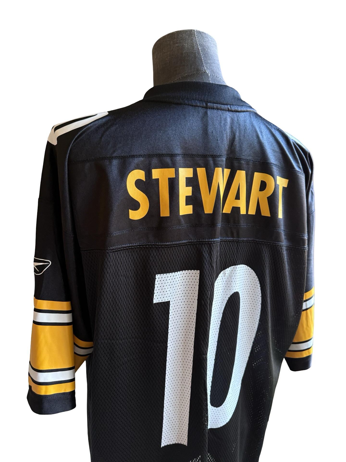 NFL Vtg Kordell Stewart 10 Pittsburgh Steelers Reebok Football Jersey Size L
