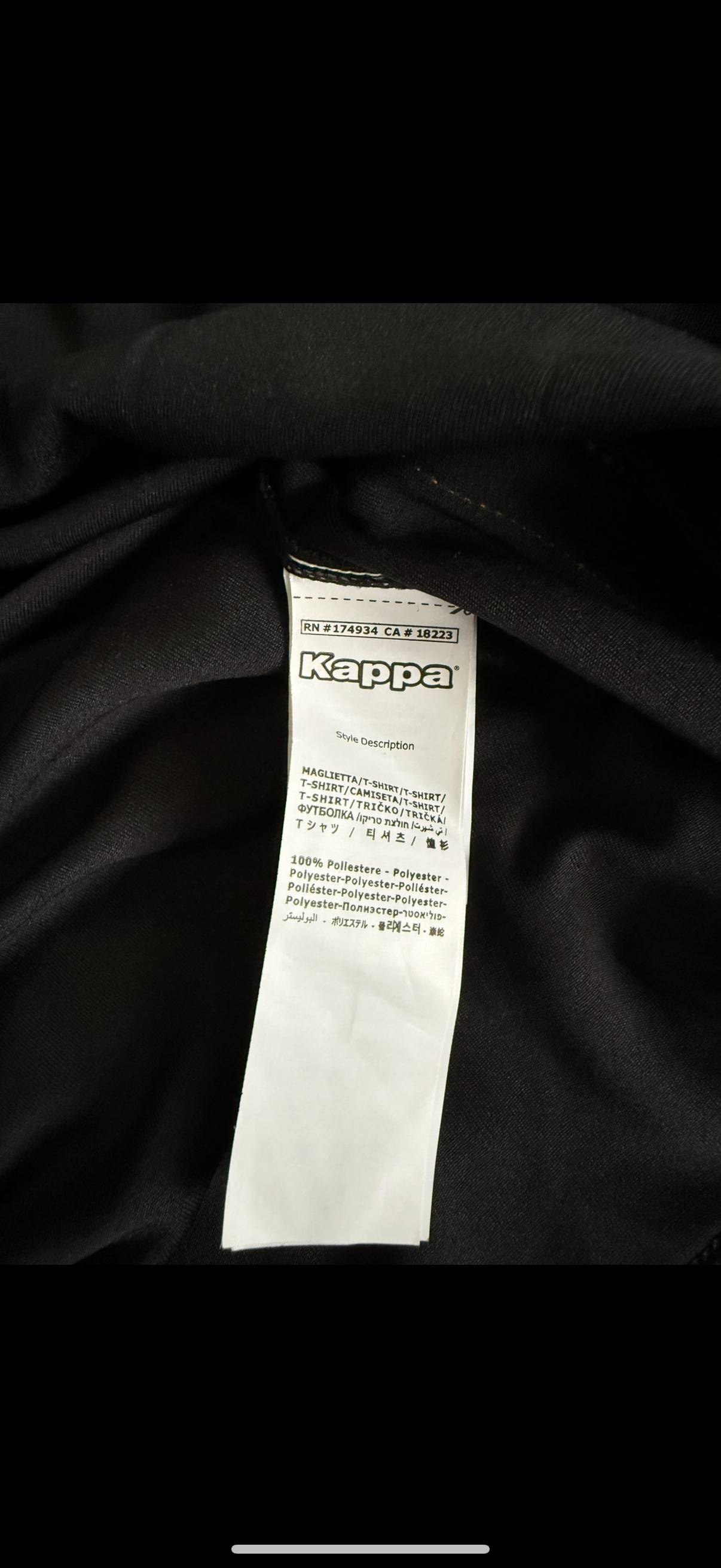 Soccer Venezia FC 2022/23 Away Kappa Football Jersey NWT Size 2XL