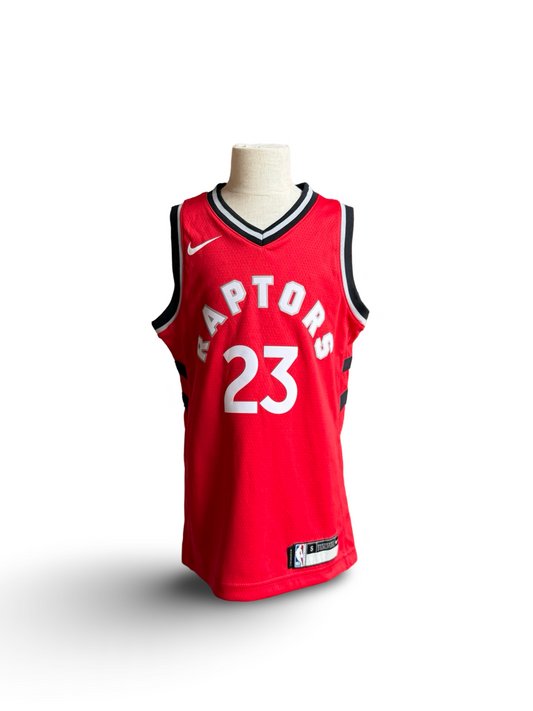 NBA Fred VanVleet 23 Toronto Raptors 2019 Nike Swingman Jersey Size Youth S (8)