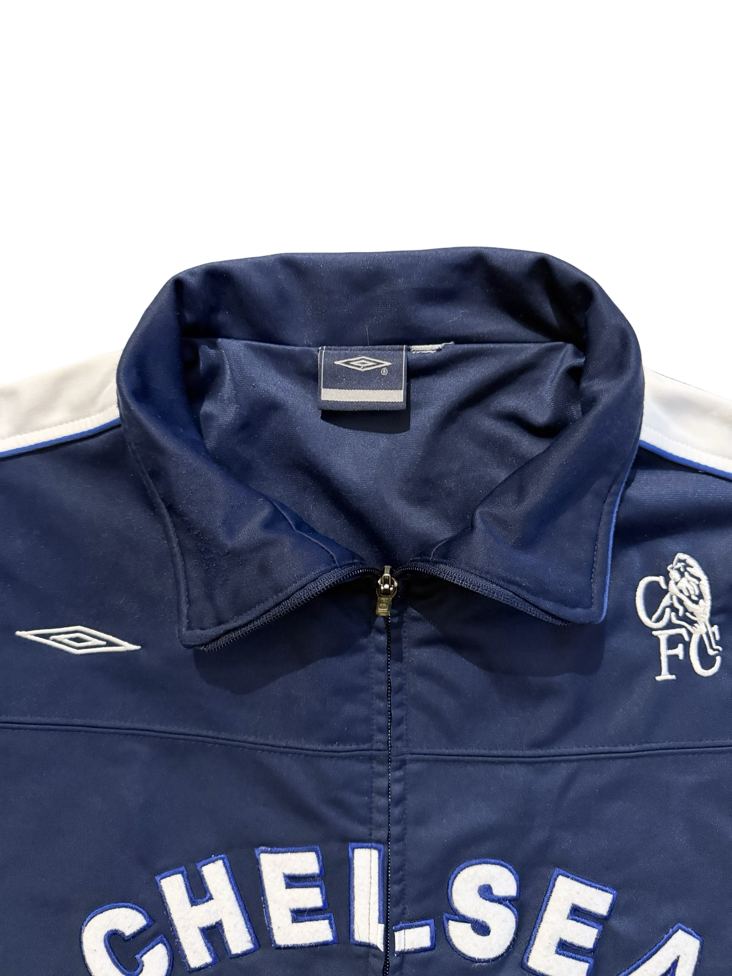 EPL Vtg Chelsea FC 00’s Umbro Football Track Jacket Size L