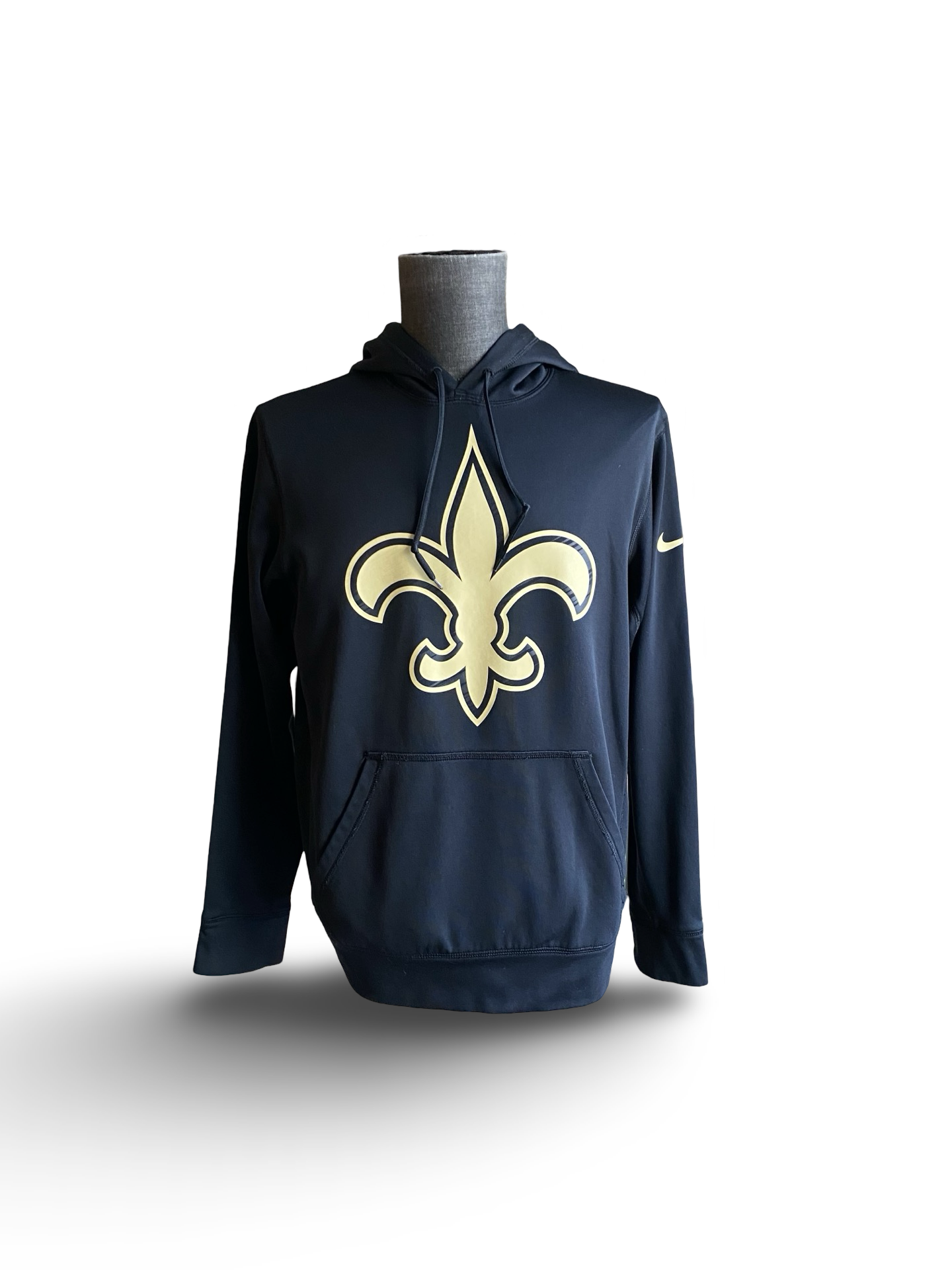 NFL New Orleans Saints Prime Logo Therma-Fit Nike Hoodie Size S