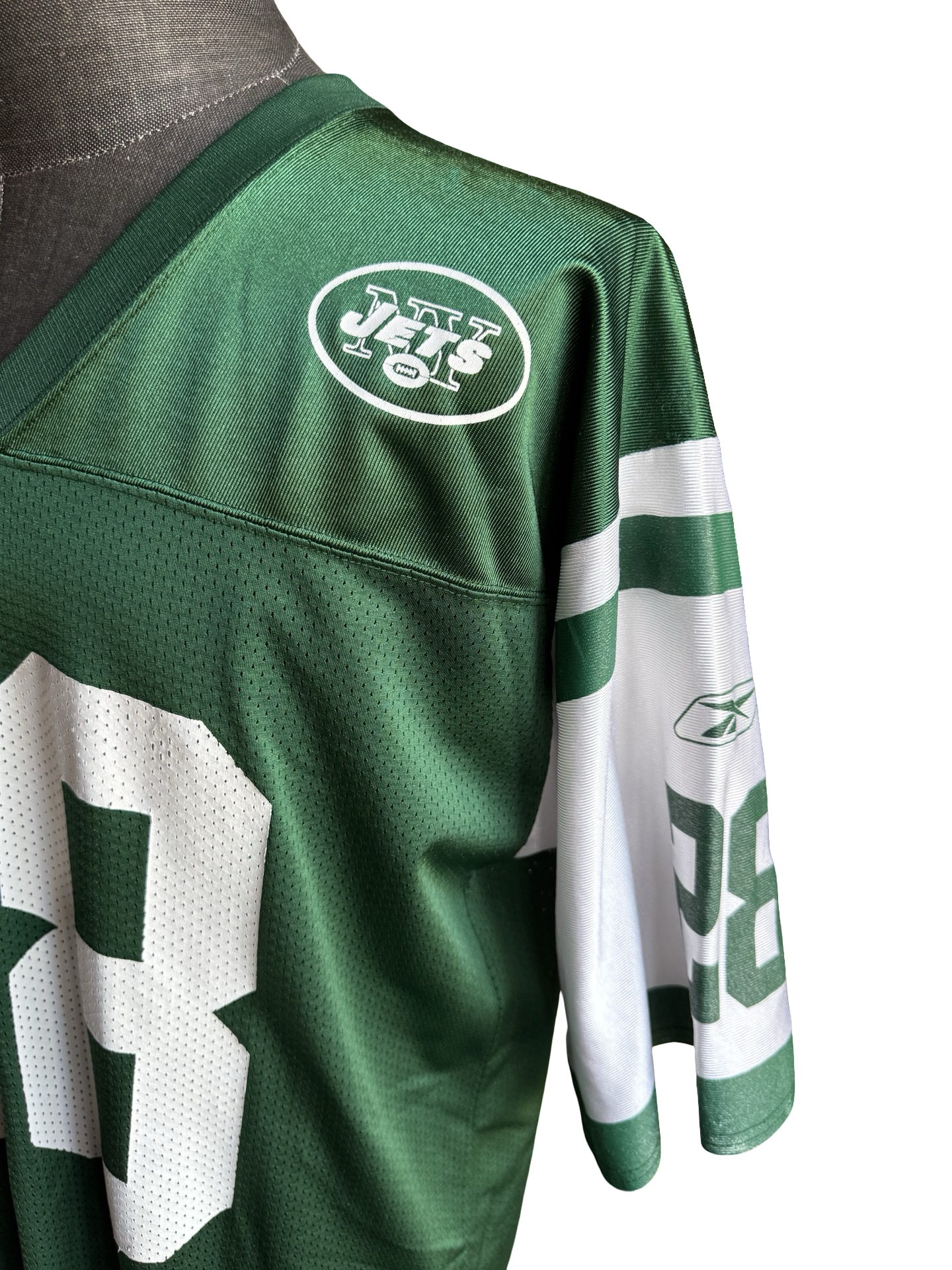 NFL Vtg Curtis Martin 28 New York Jets Reebok Football Jersey Size L