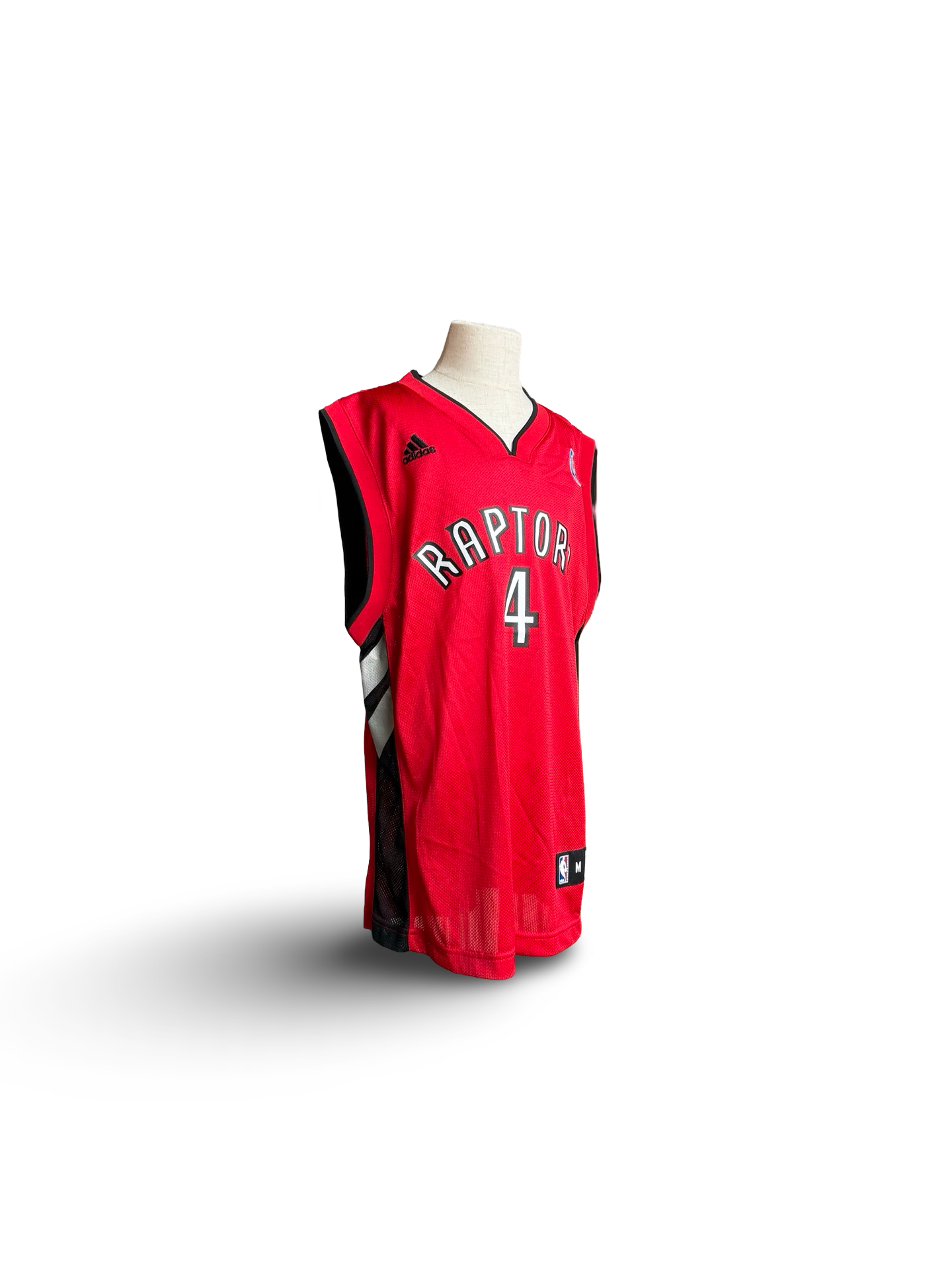 NBA Vtg Chris Bosh 4 Adidas Toronto Raptors Jersey Size Youth M (10/12)