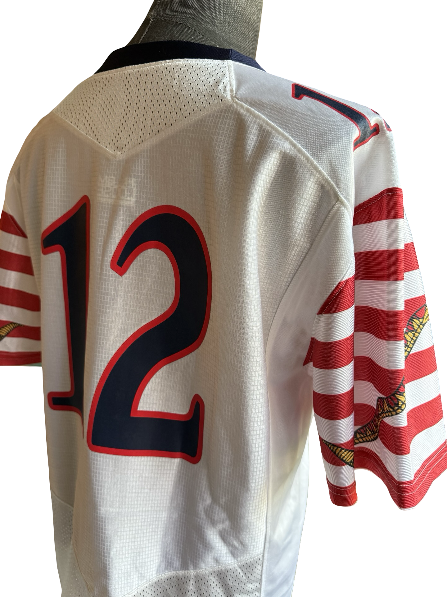 NCAA Navy Midshipmen #12 (Roger Staubach) Under Armour football Jersey NWT Size S