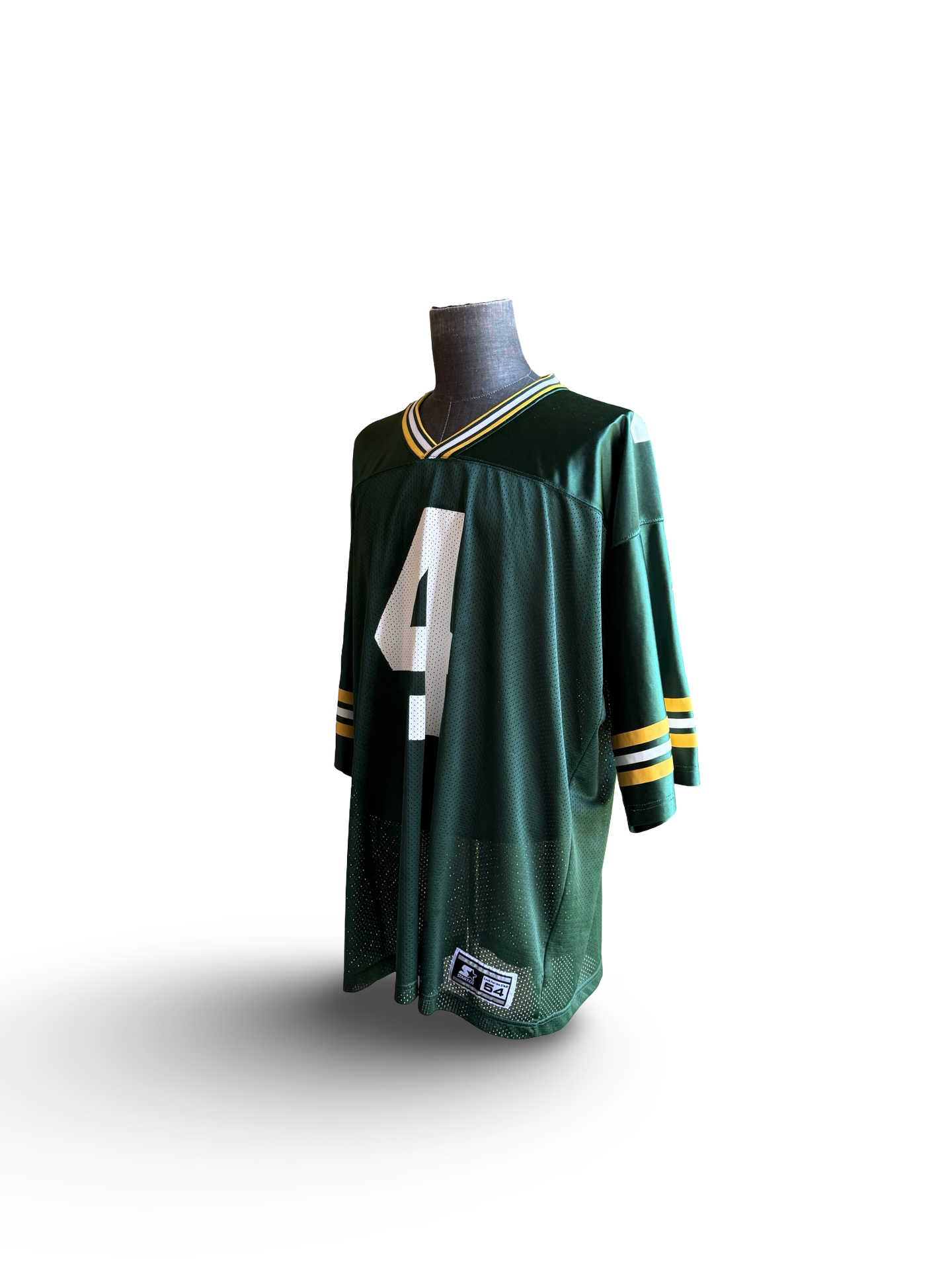 NFL Vtg Brett Favre 4 Green Bay Packers Starter Football Jersey Size 2XL