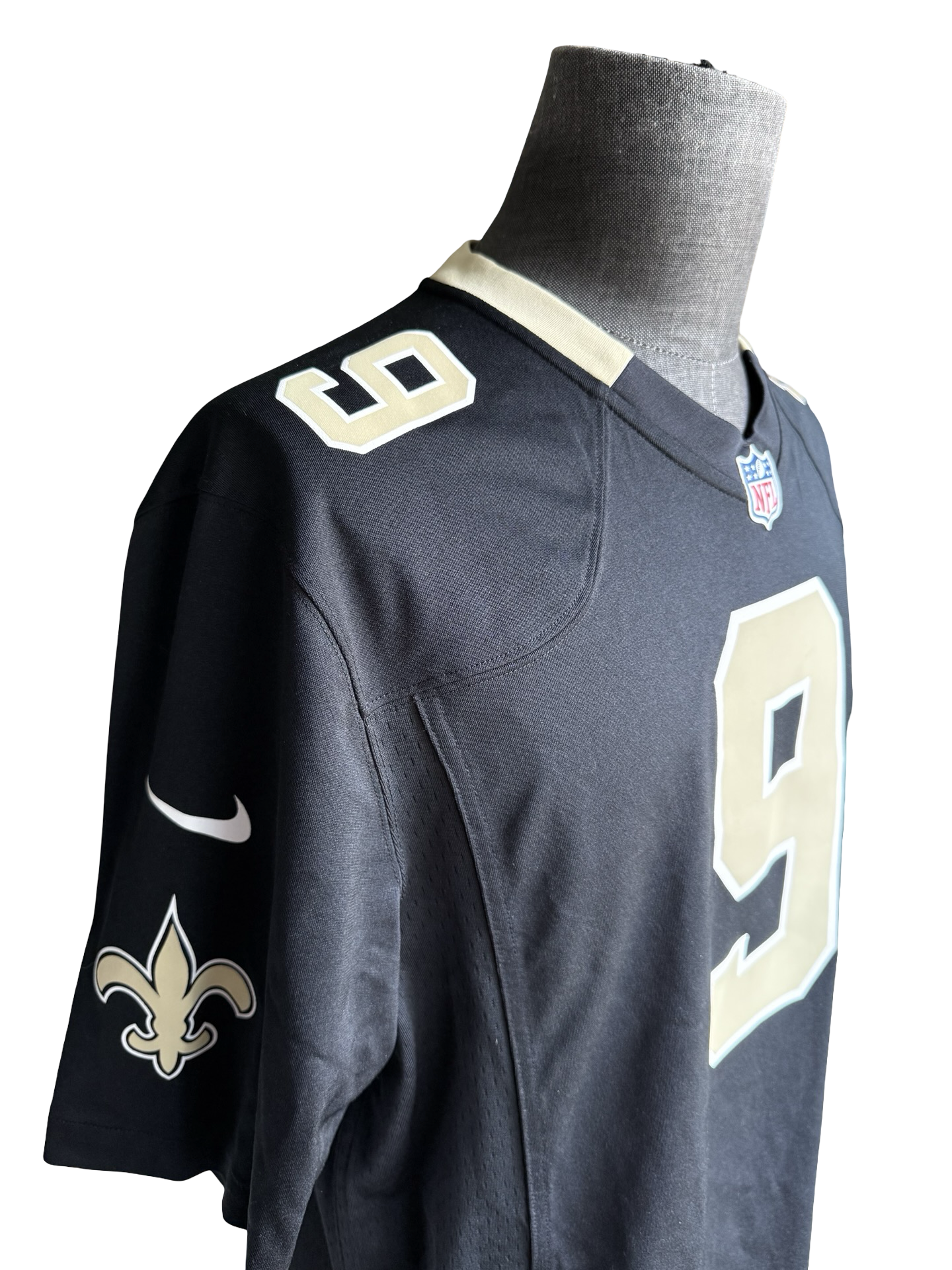 NFL Drew Bree’s 9 New Orleans Saints Nike Football Jersey Size L