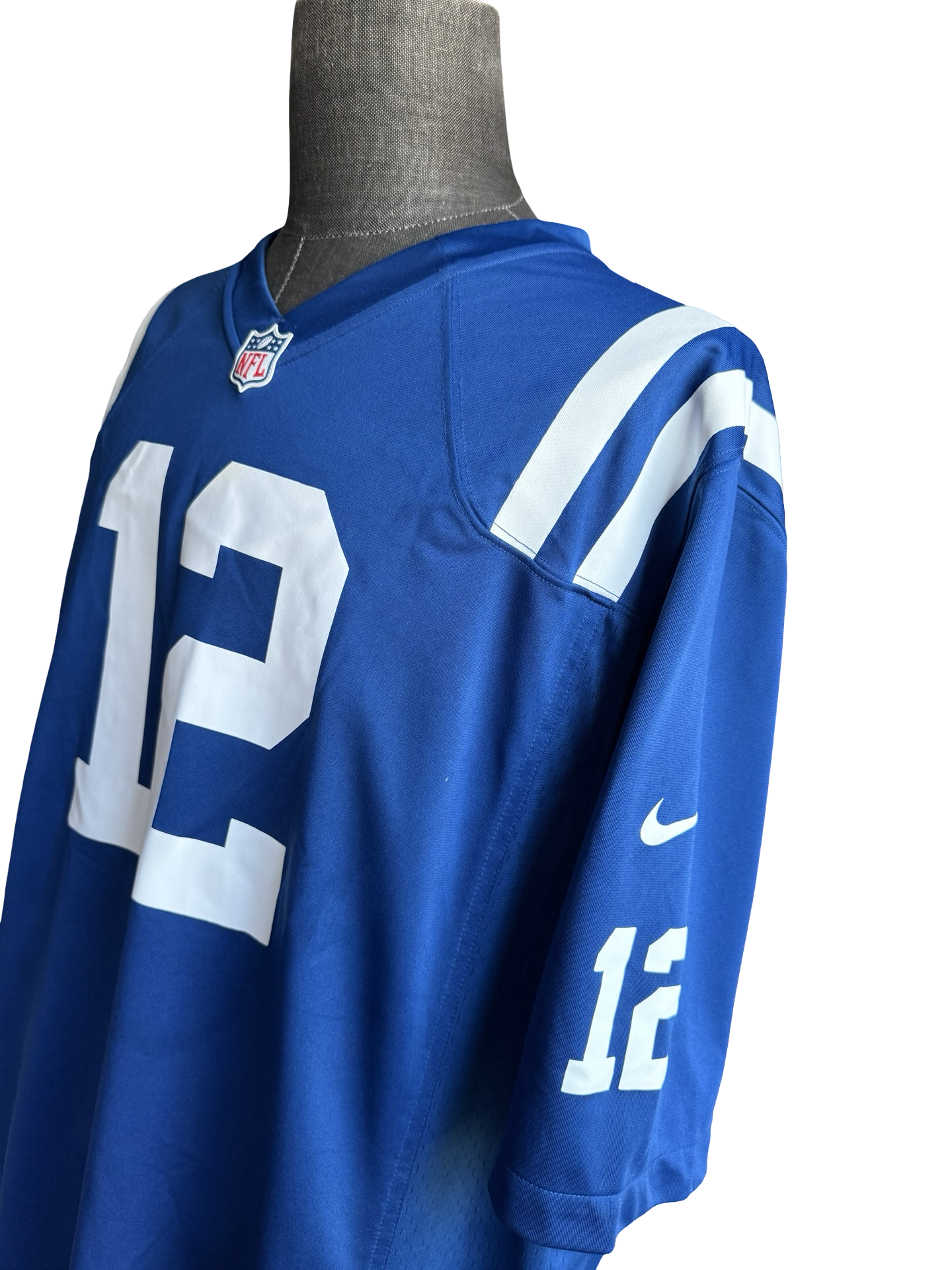 NFL Andrew Luck 12 Indianapolis Colts Nike Football Jersey Size 2XL