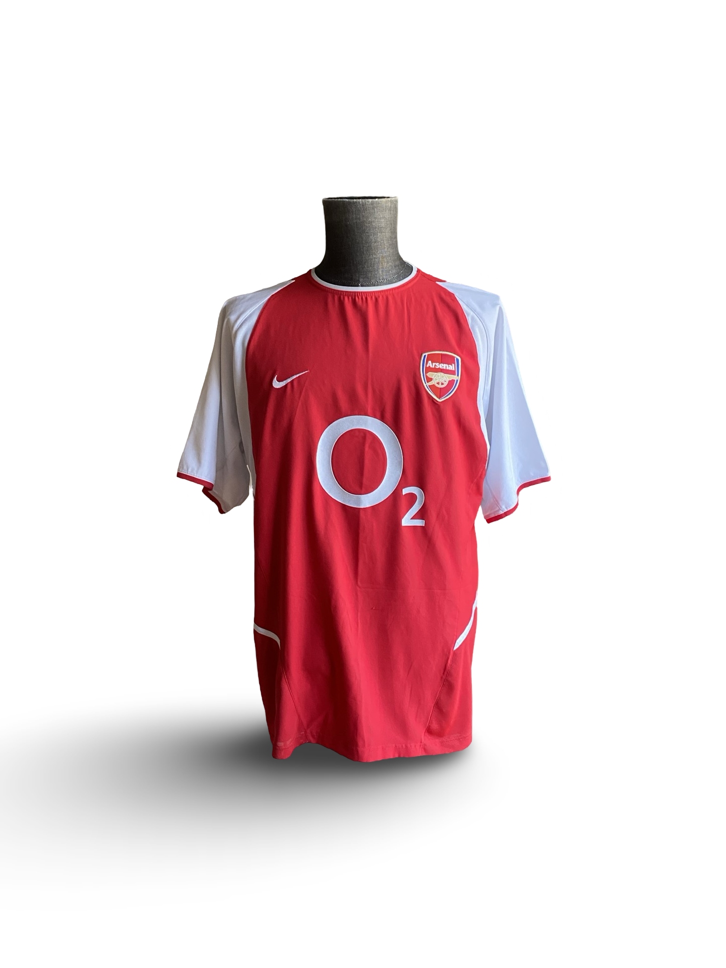 EPL Vtg Arsenal FC 2002-04 Nike Football Home Jersey O2 Size L