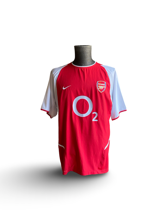 EPL Vtg Arsenal FC 2002-04 Nike Football Home Jersey O2 Size L