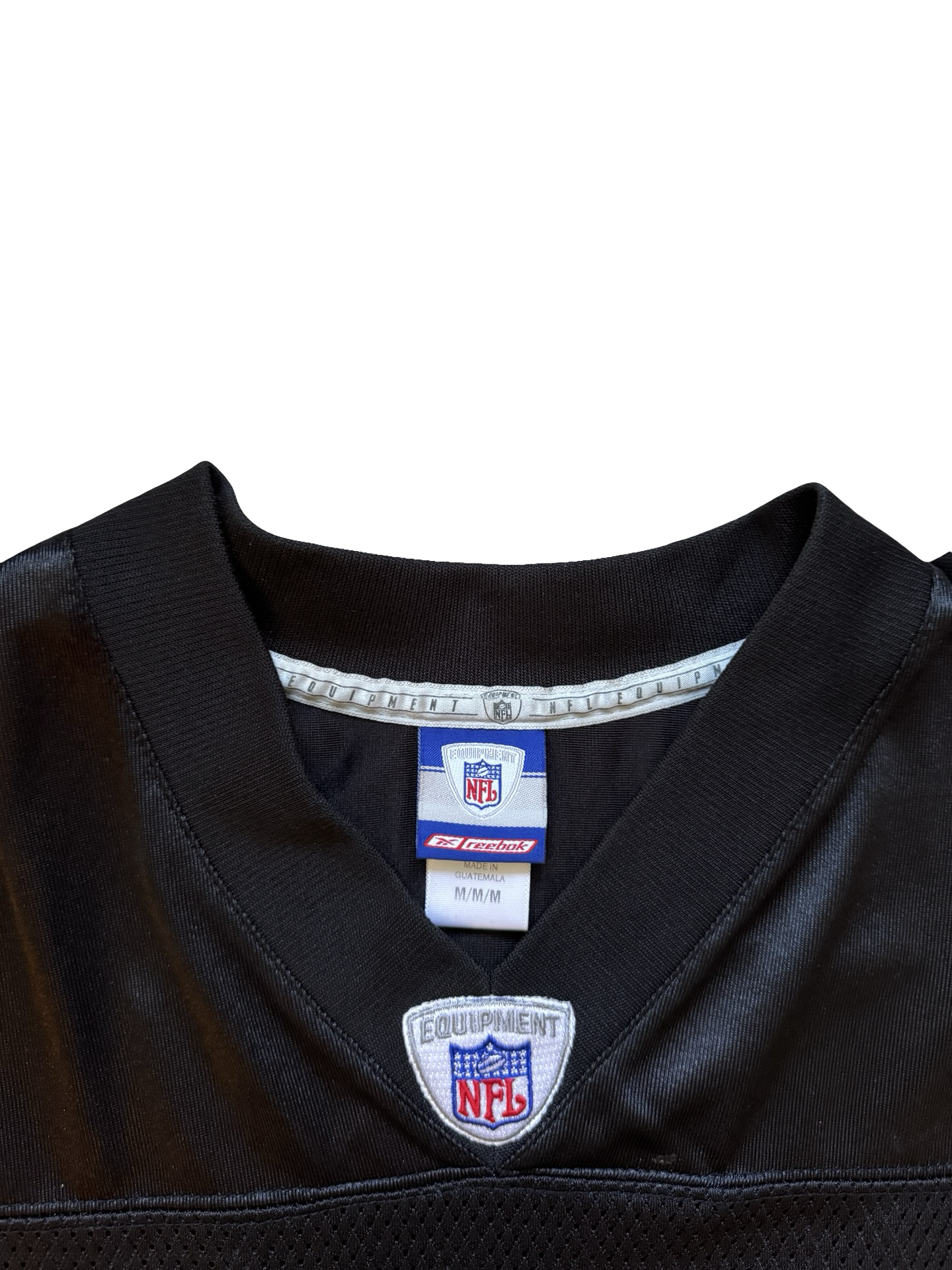 NFL Vtg Charles Woodson 24 Oakland Raiders Reebok Football Jersey Size M