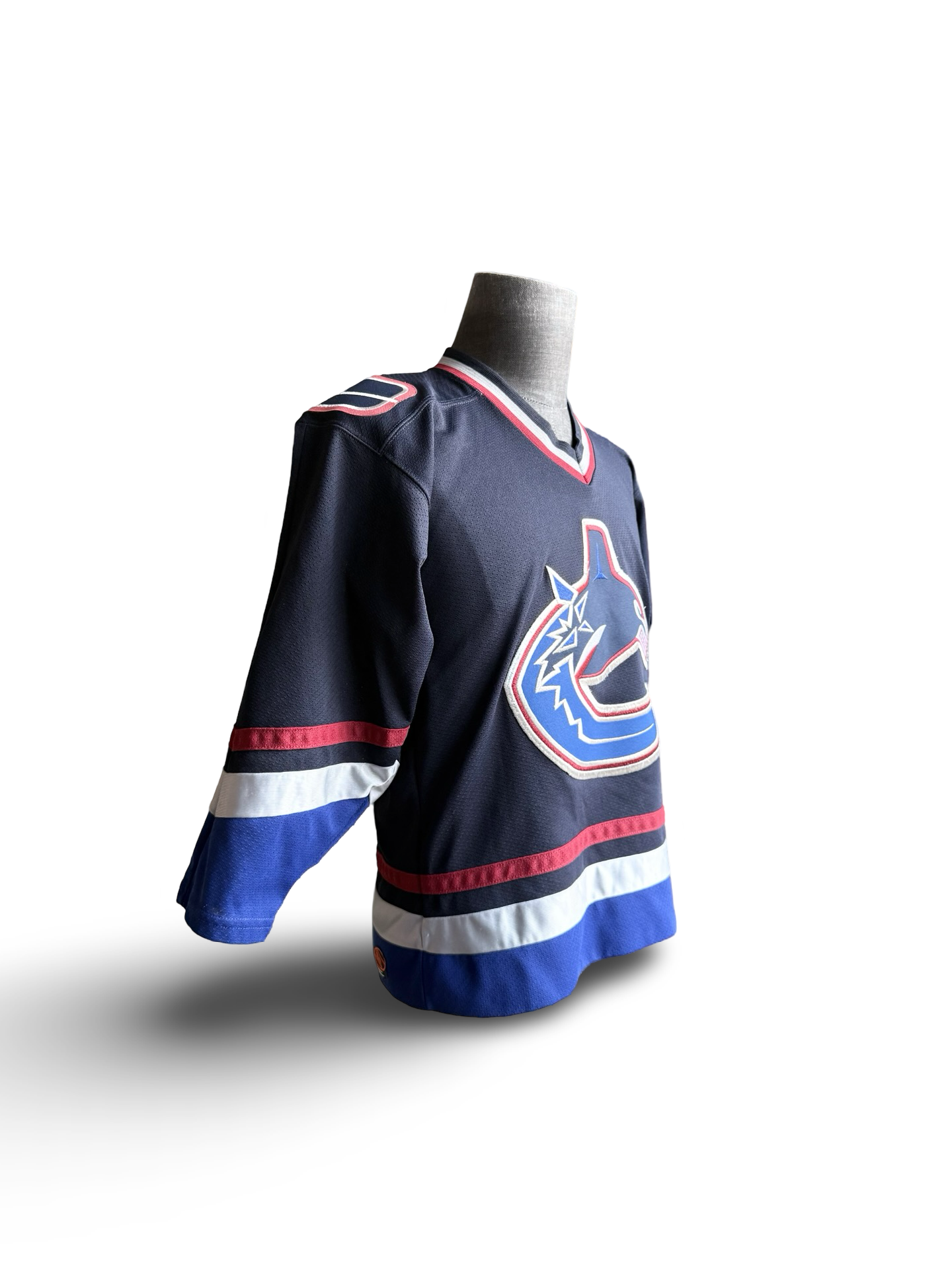 YOUTH NHL Vtg Vancouver Canucks Koho Hockey Jersey Size Youth L/XL