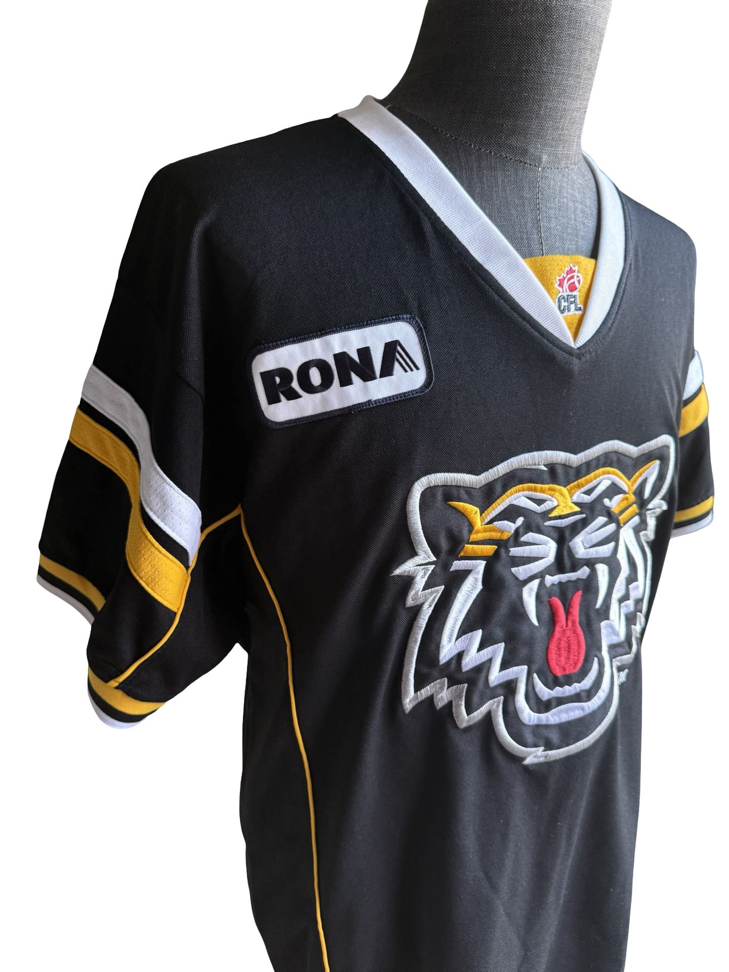 CFL Hamilton Ti-Cats Football Jersey Size L