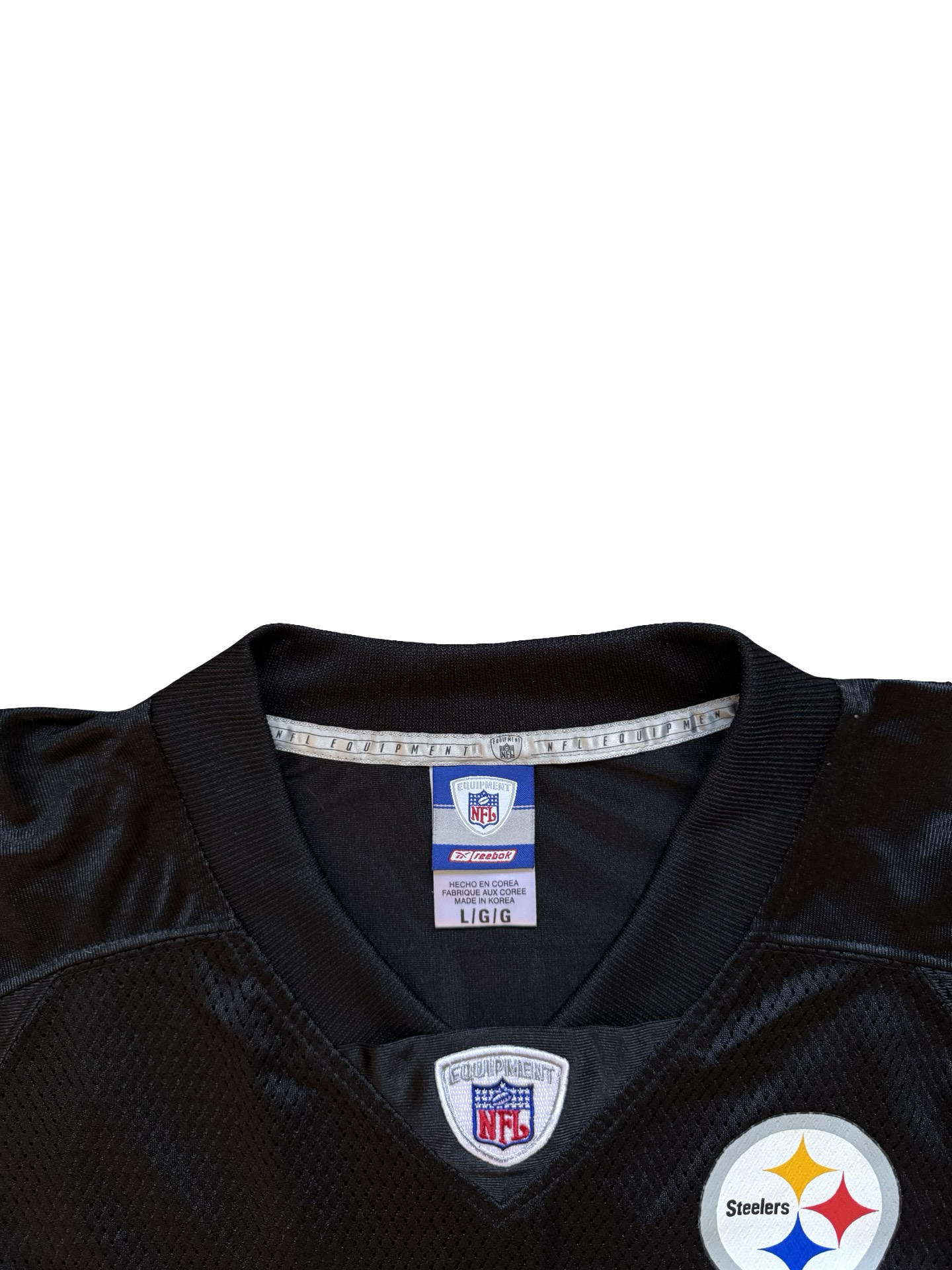 NFL Vtg Kordell Stewart 10 Pittsburgh Steelers Reebok Football Jersey Size L
