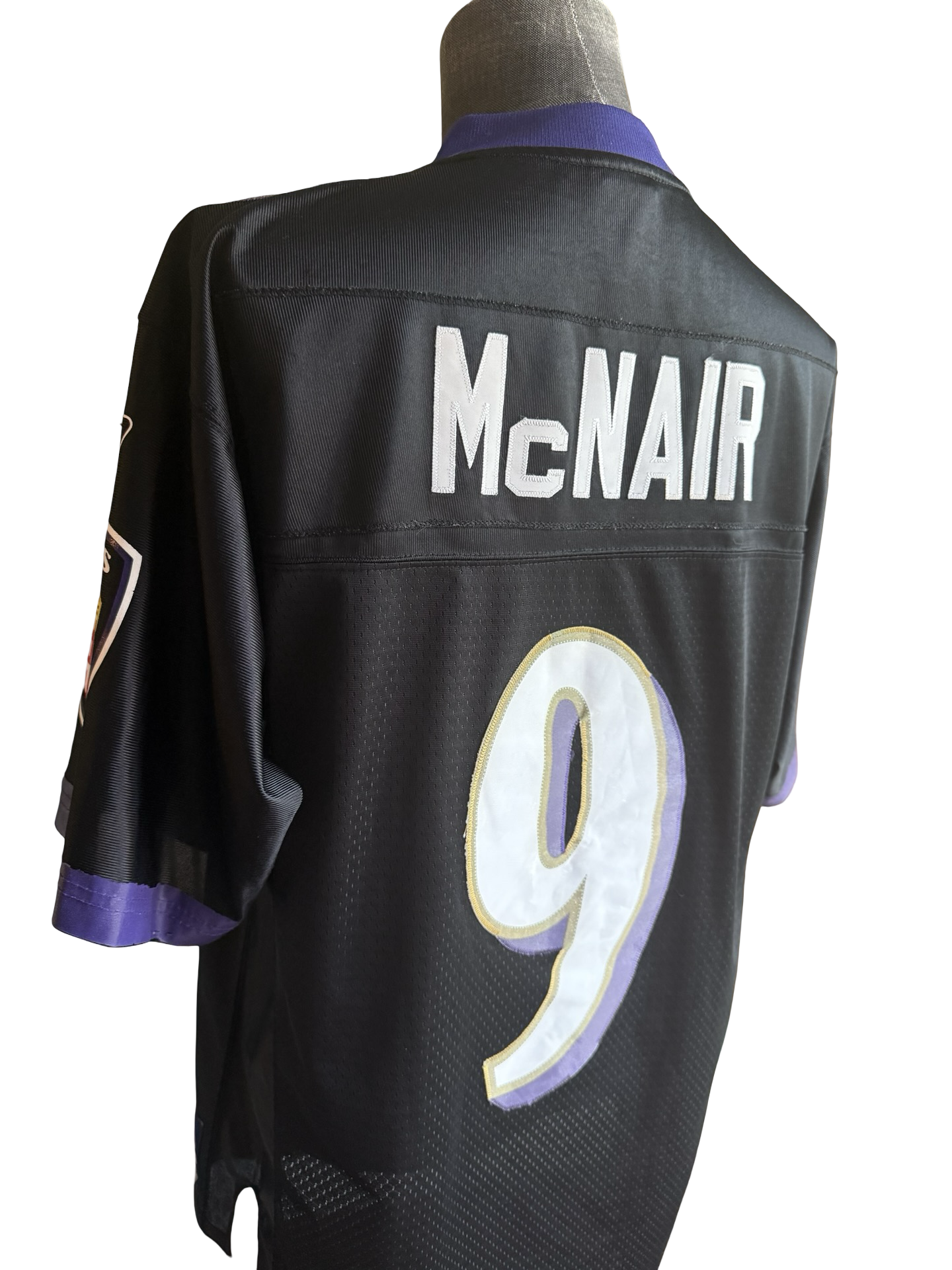 NFL Vtg Steve McNair 9 Baltimore Ravens Reebok 2000’s Football Jersey Size M