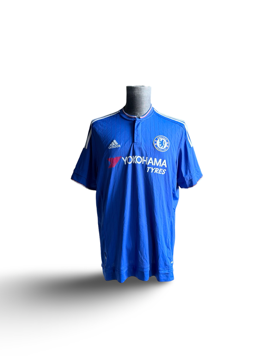 EPL Chelsea FC 2015/16 Adidas Football Home Jersey Size XL