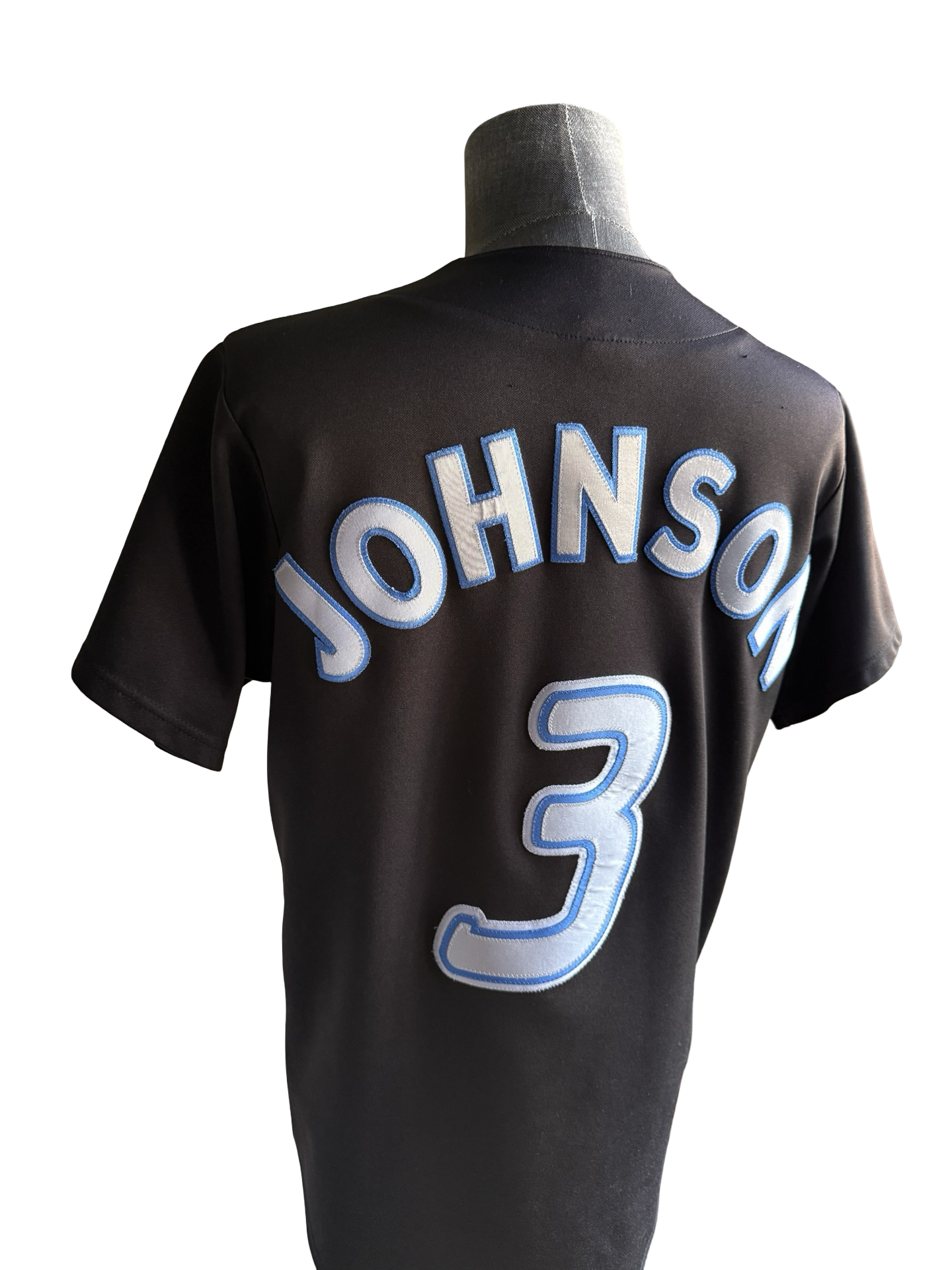 MLB Vtg Reed Johnson 3 Toronto Blue Jays 2000’s Majestic Baseball Jersey Size L