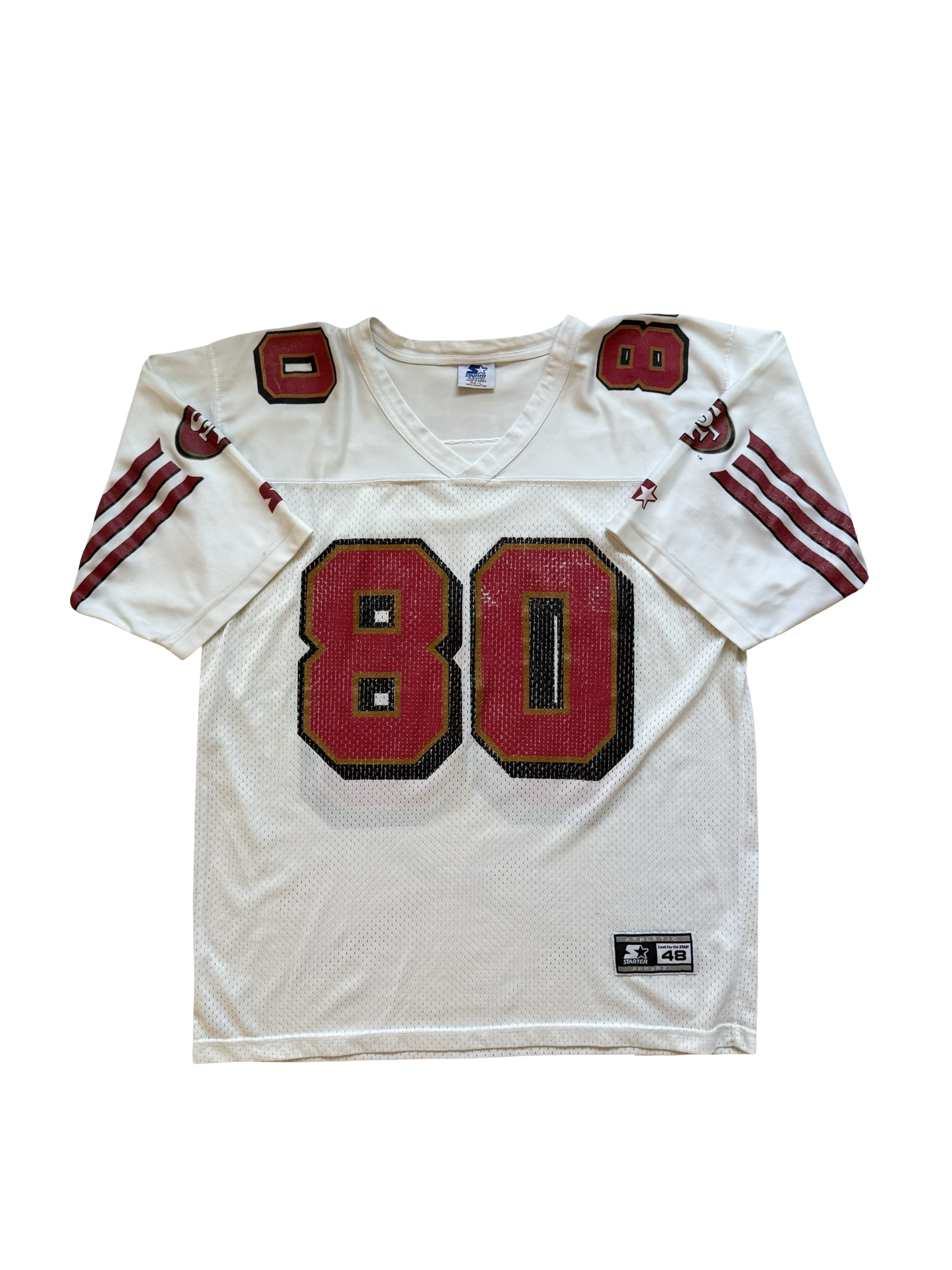 NFL Vtg Jerry Rice 80 San Francisco 49ers Starter Football Jersey Size XL