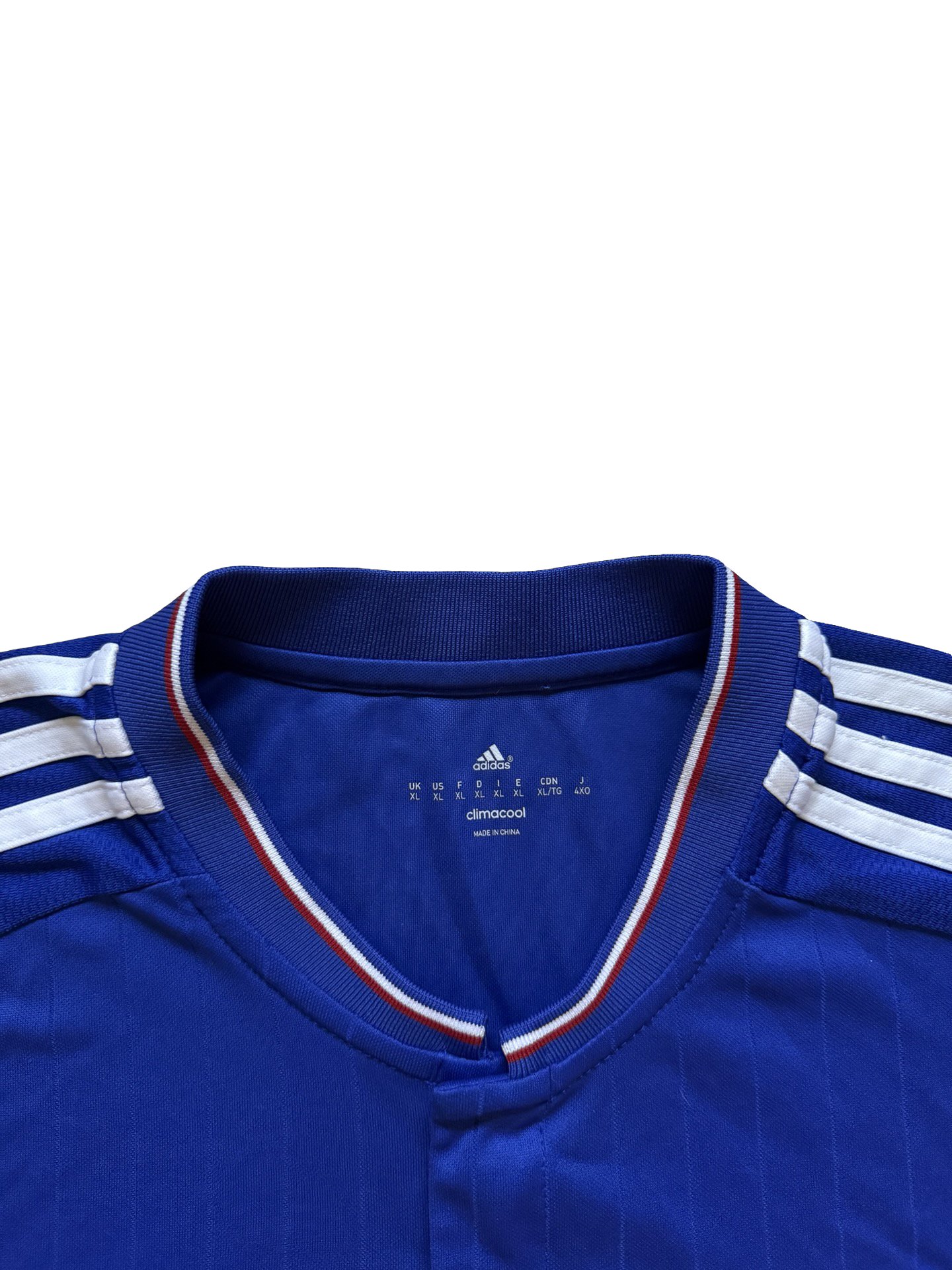 EPL Chelsea FC 2015/16 Adidas Football Home Jersey Size XL