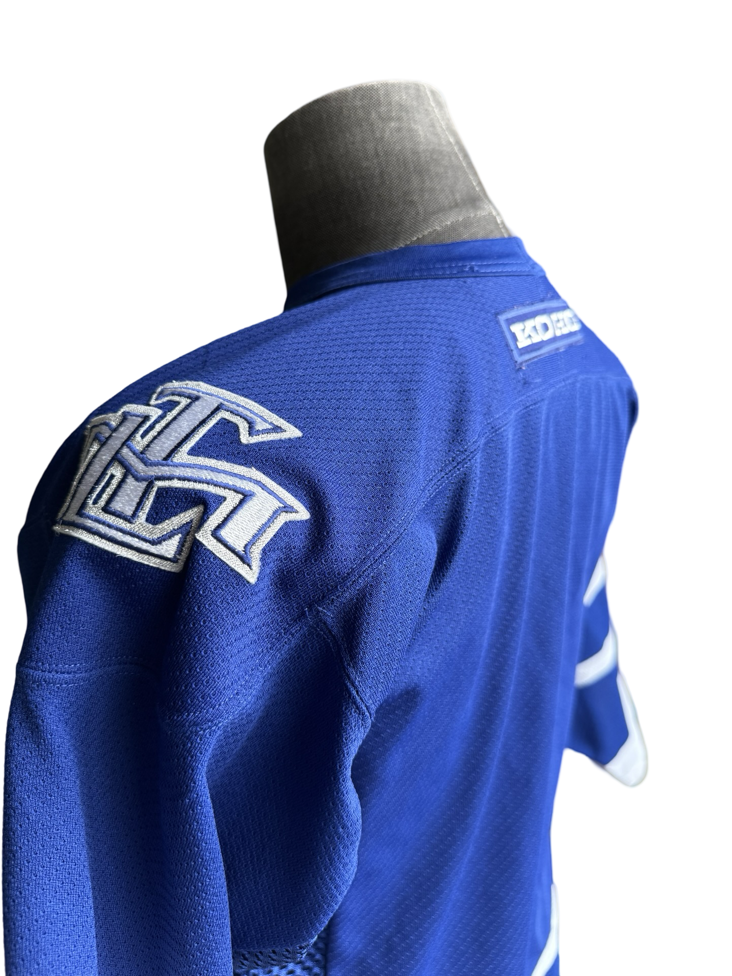 YOUTH NHL Vtg Toronto Maple Leafs Koho Air Knit Hockey Jersey Size Youth L/XL
