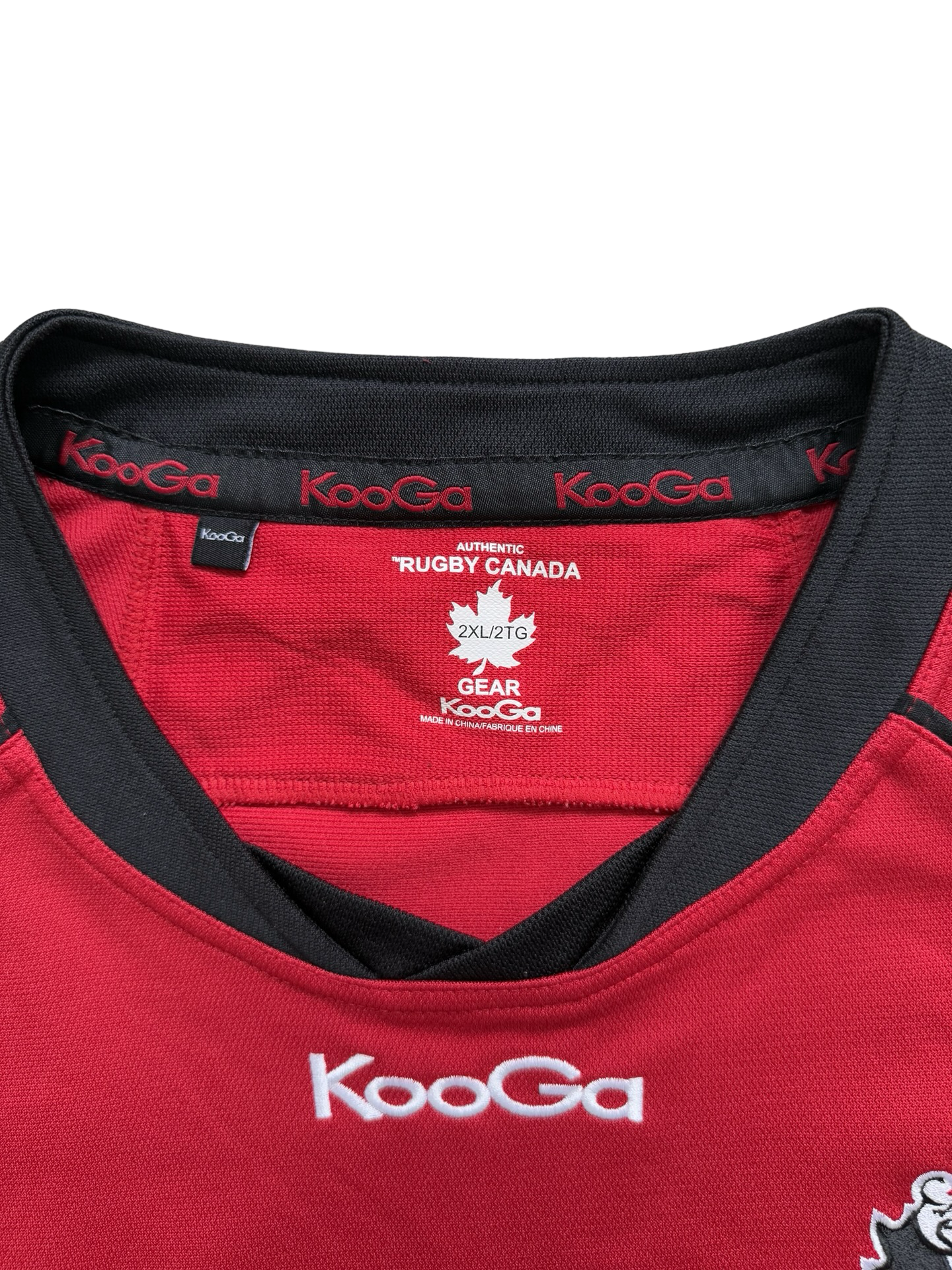 Rugby Union Vtg Canada National Team 2011 Kooga Rugby Jersey Size 2XL