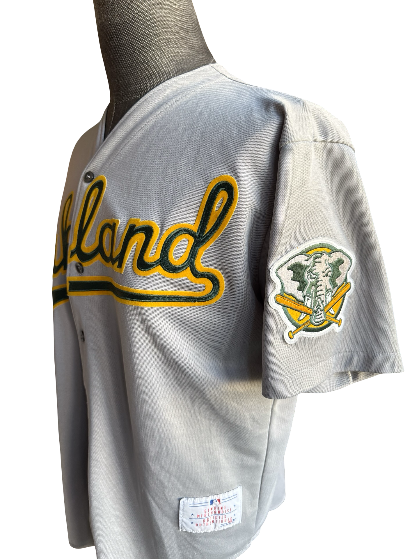 MLB Vtg Oakland Athletics CCM Baseball Jersey Size L