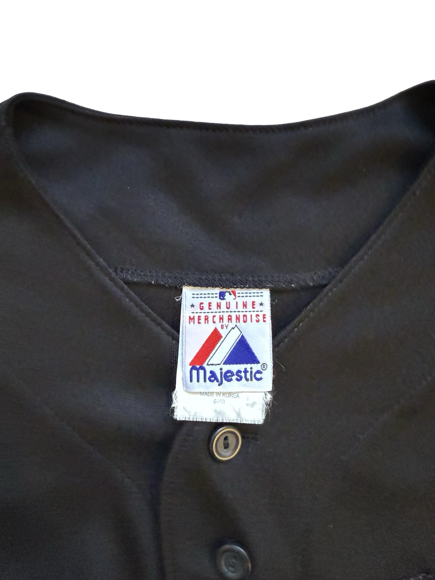 MLB Vtg Toronto Blue Jays 2000’s Majestic Black Retro Baseball Jersey Size XL