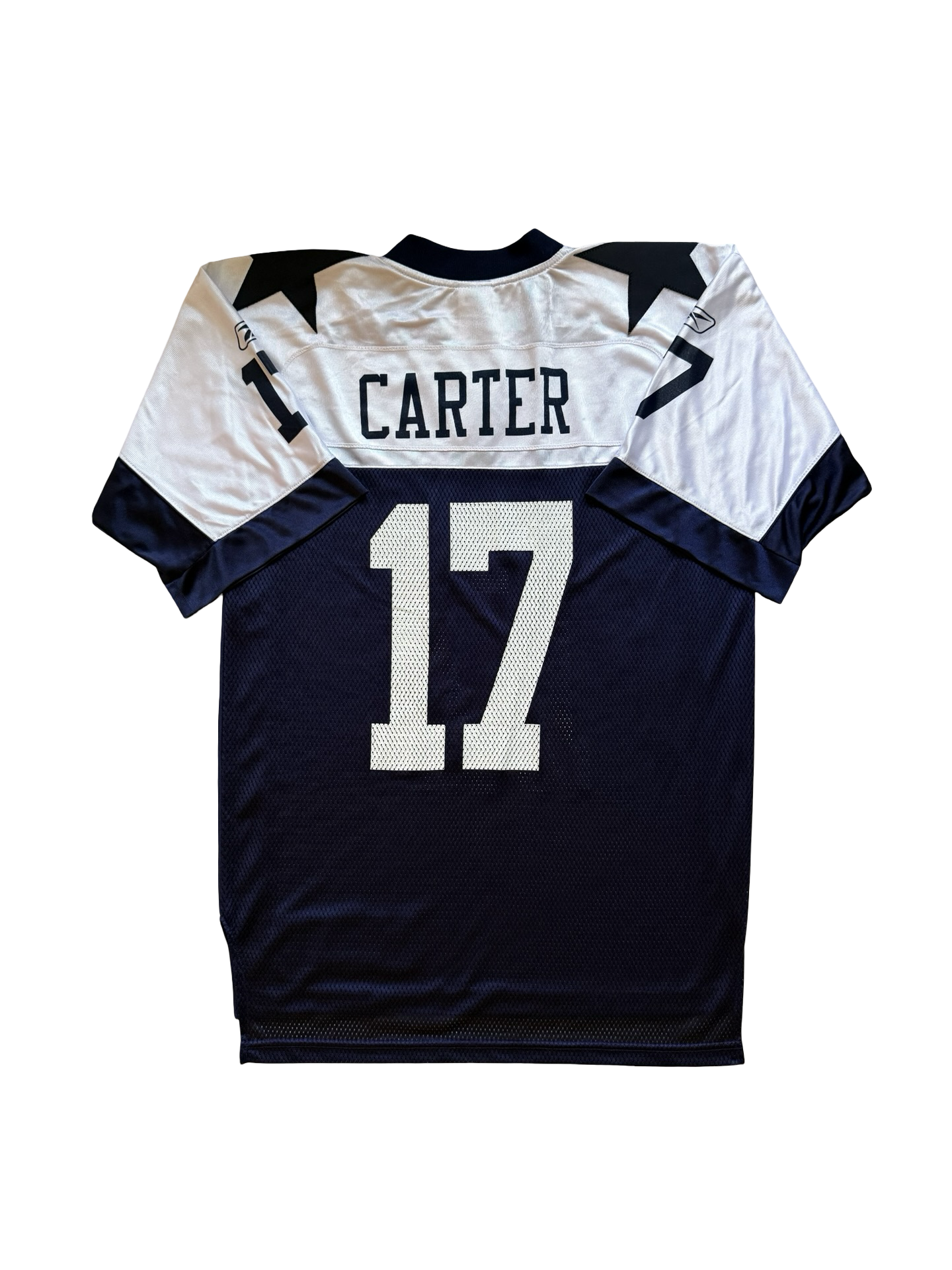 NFL Vtg Quincy Carter 17 Dallas Cowboys  Reebok Classic Throwback Vintage Football Jersey Size M