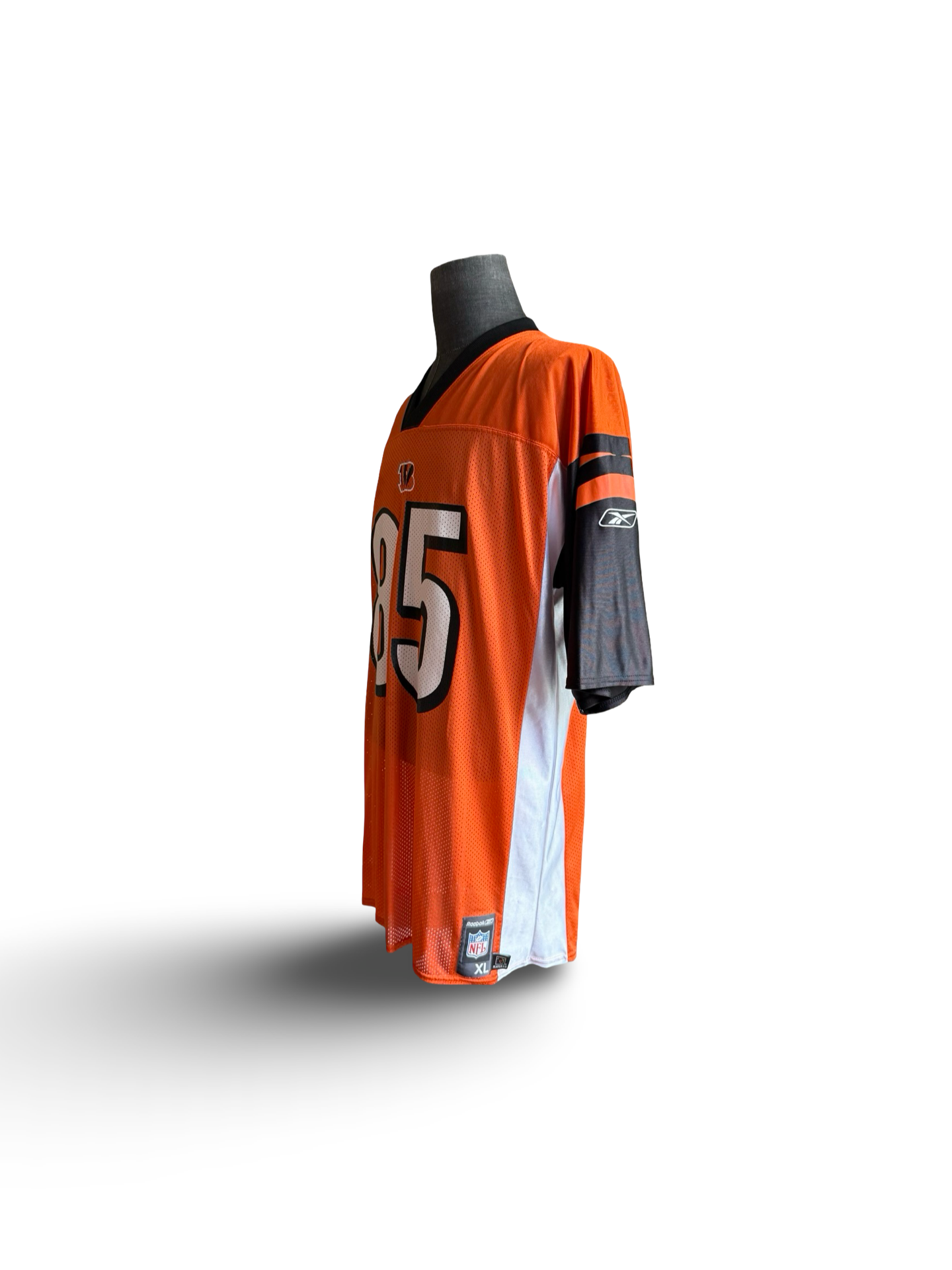 NFL Vtg Chad Johnson 85 Cincinnati Bengals Reebok 2000’s Football Jersey Size XL