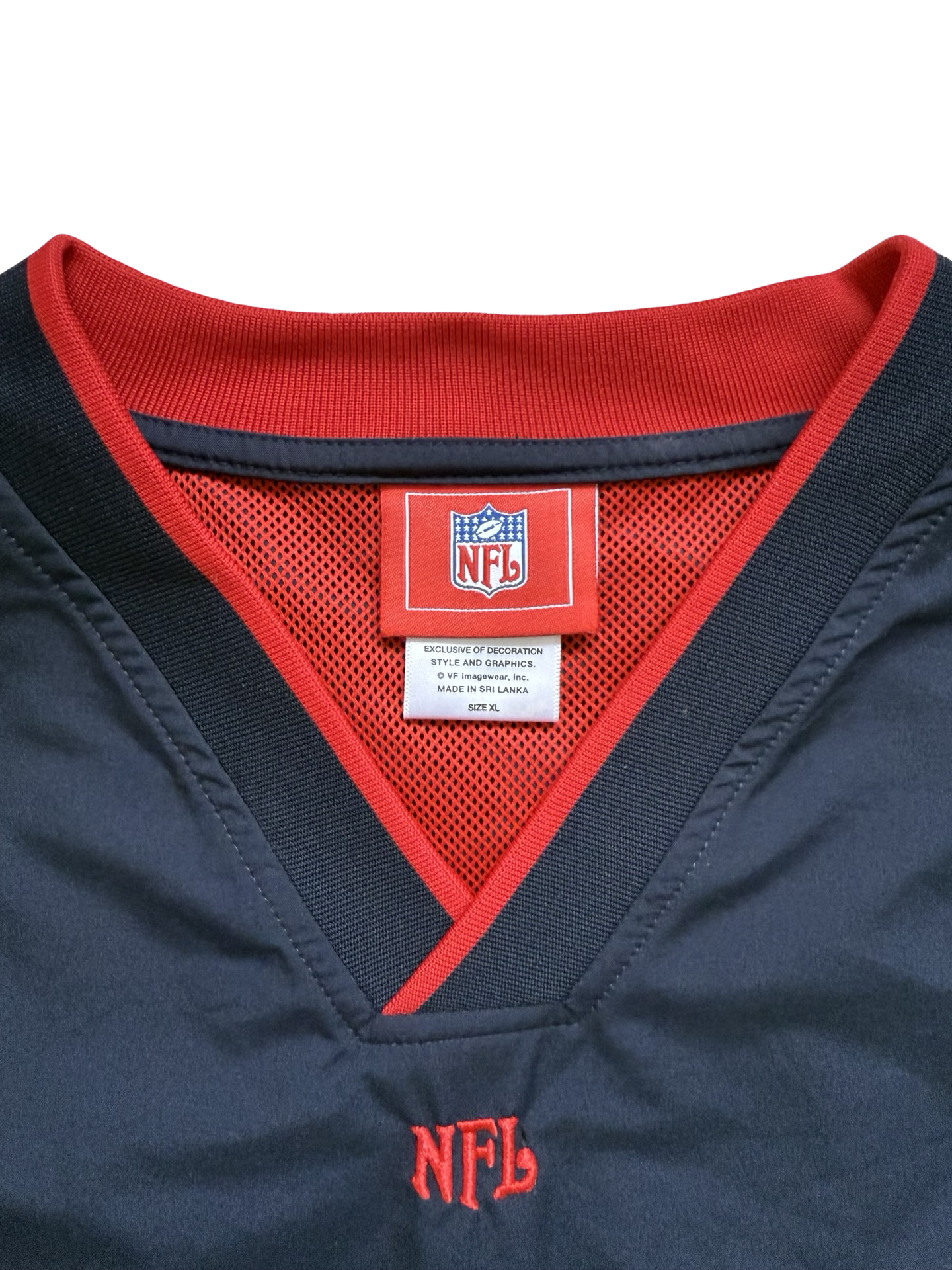 NFL Buffalo Bills Pullover Windbreaker Size XL