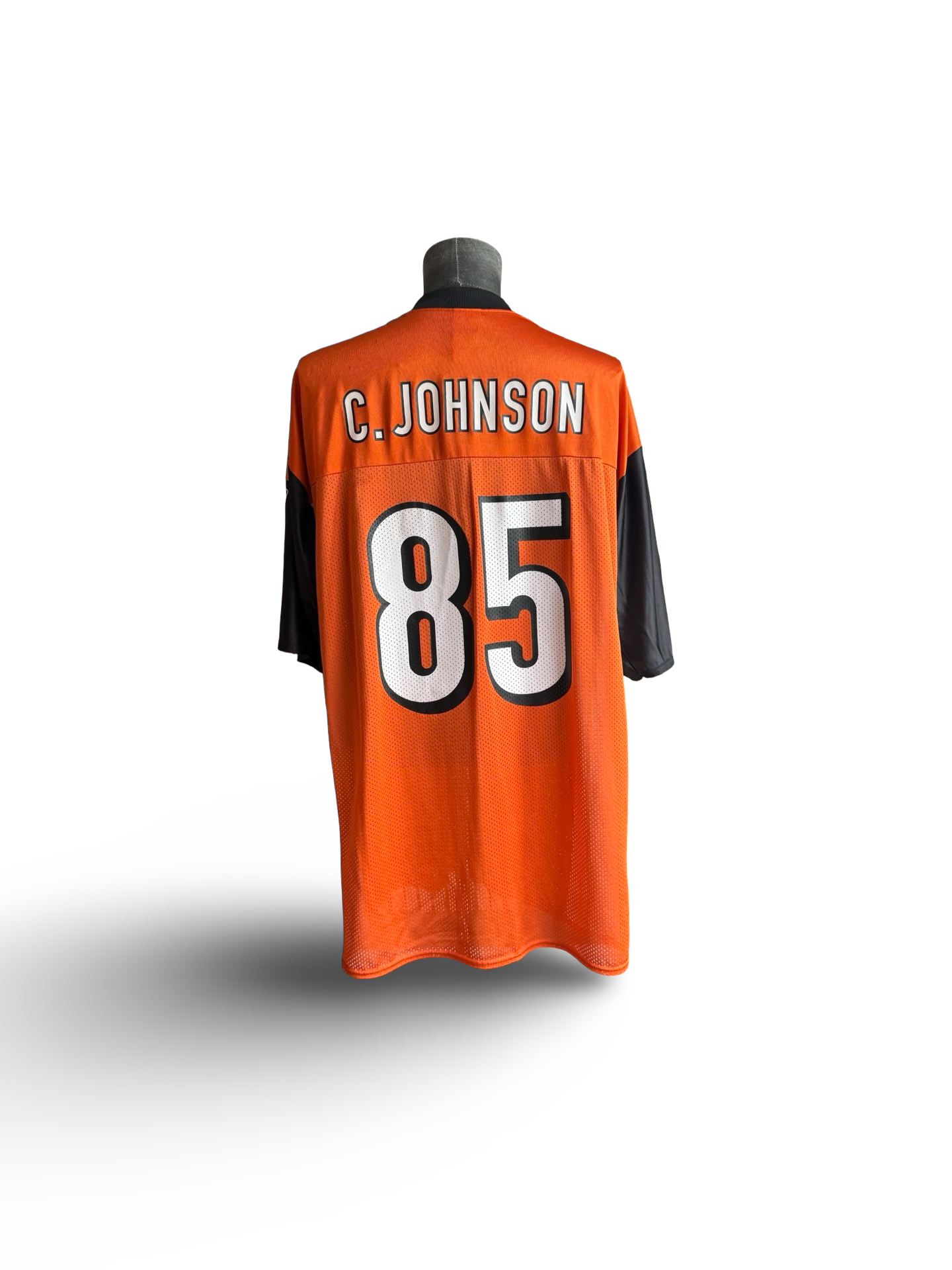 NFL Vtg Chad Johnson 85 Cincinnati Bengals Reebok 2000’s Football Jersey Size XL