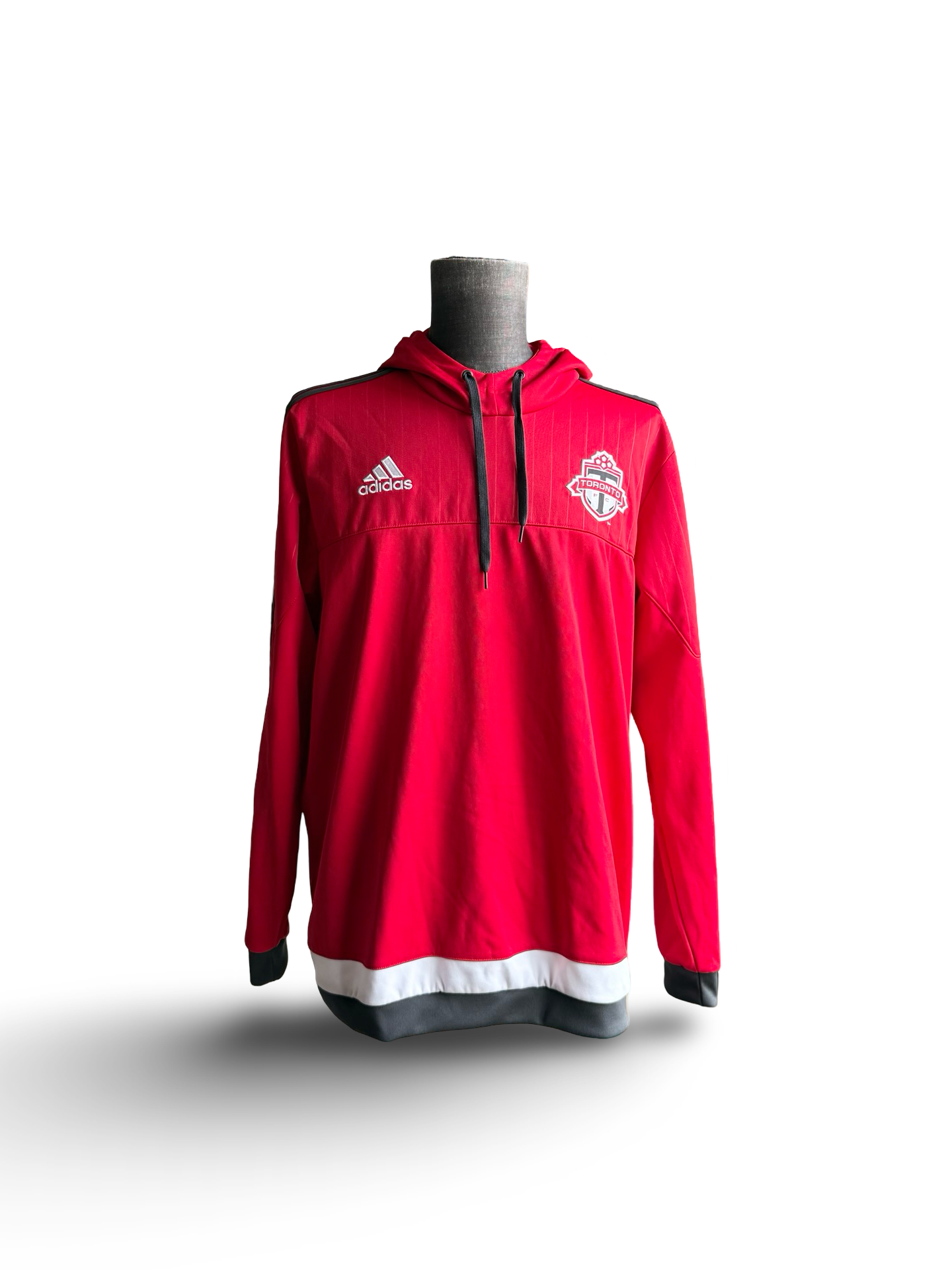 Soccer MLS Toronto FC Adidas TFC Football Hoodie Sweater Size XL