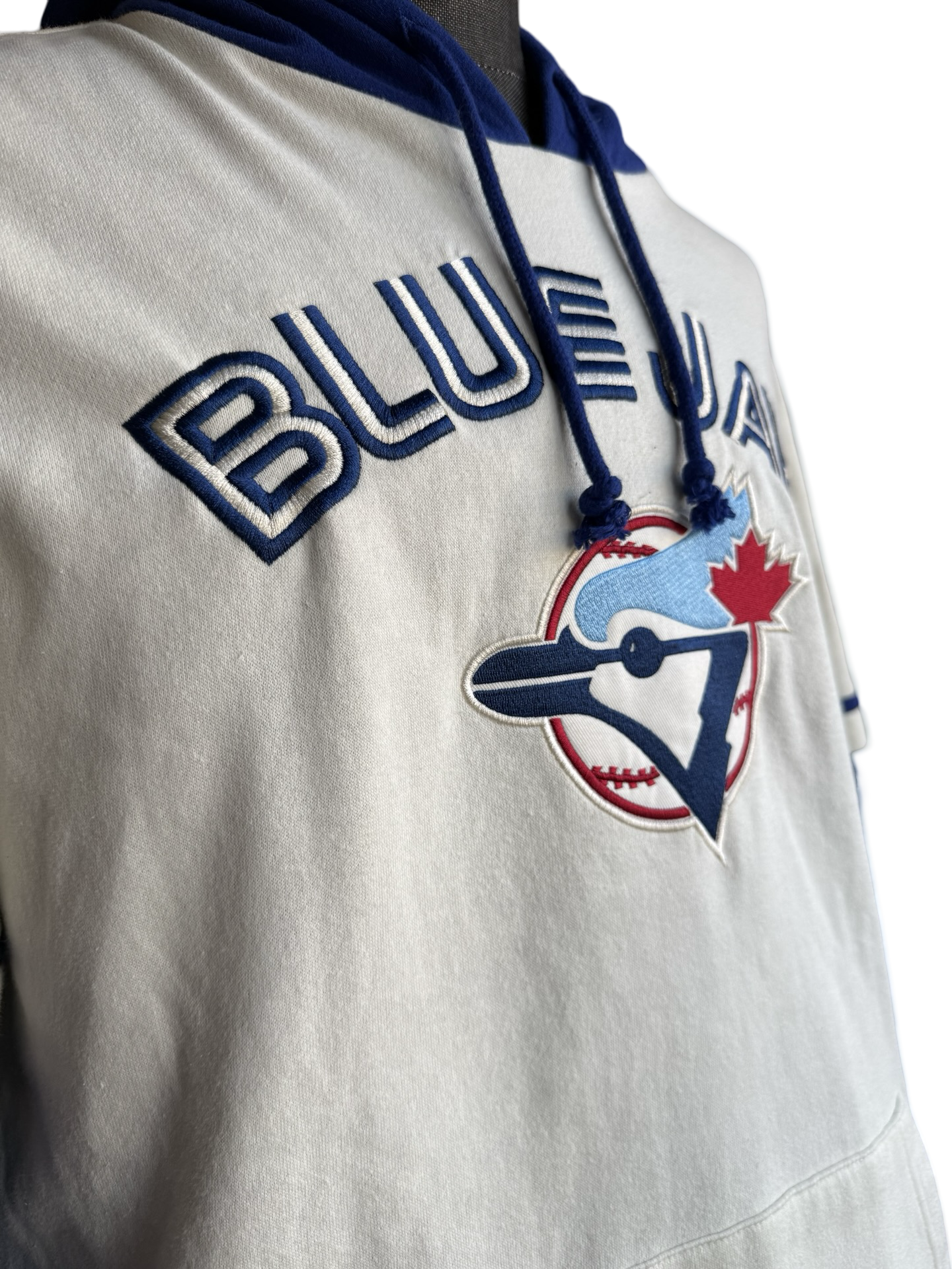 MLB Toronto Blue Jays ‘47 Cream Trifecta Shortstop Pullover Hoodie Size M