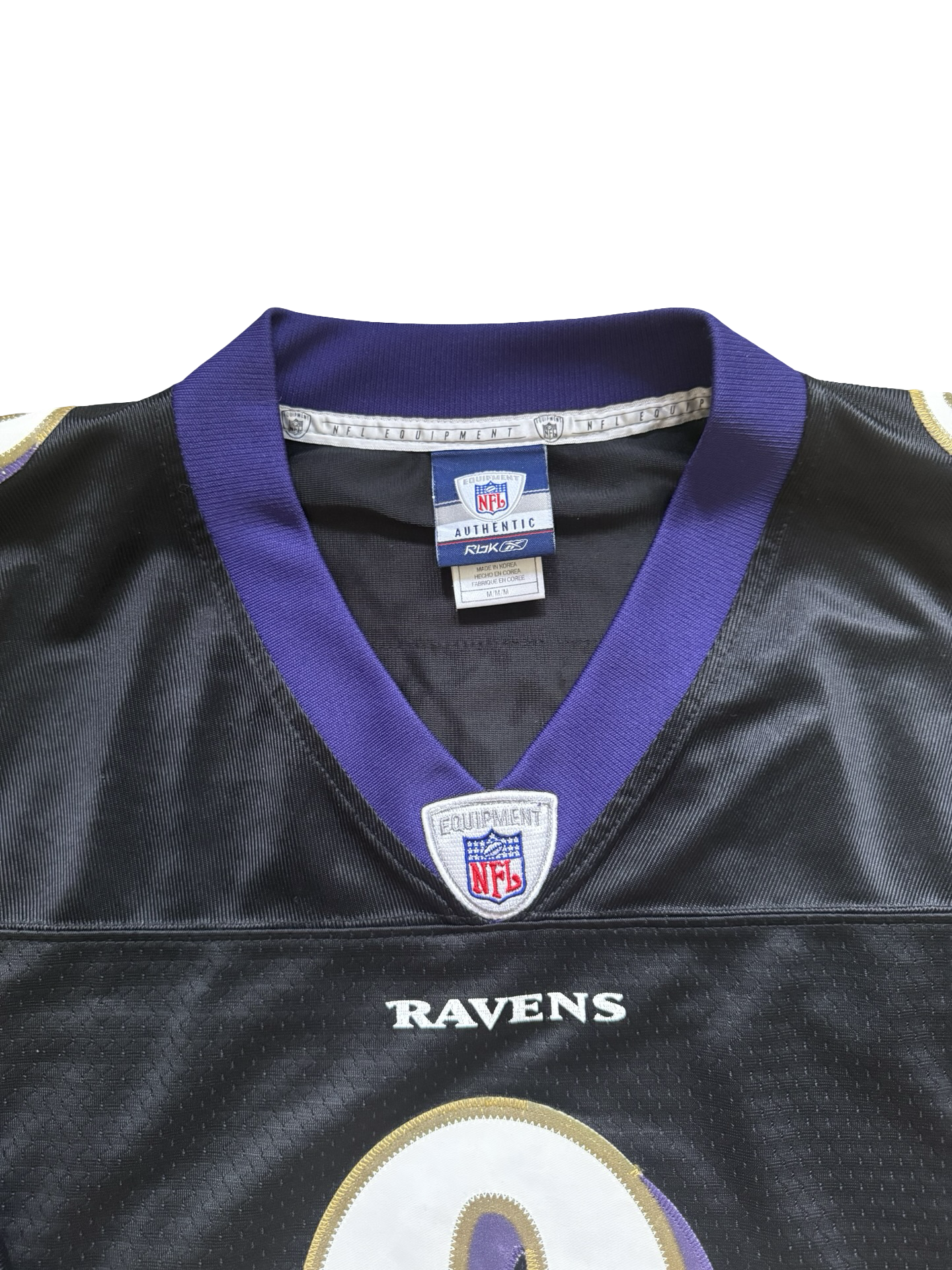 NFL Vtg Steve McNair 9 Baltimore Ravens Reebok 2000’s Football Jersey Size M