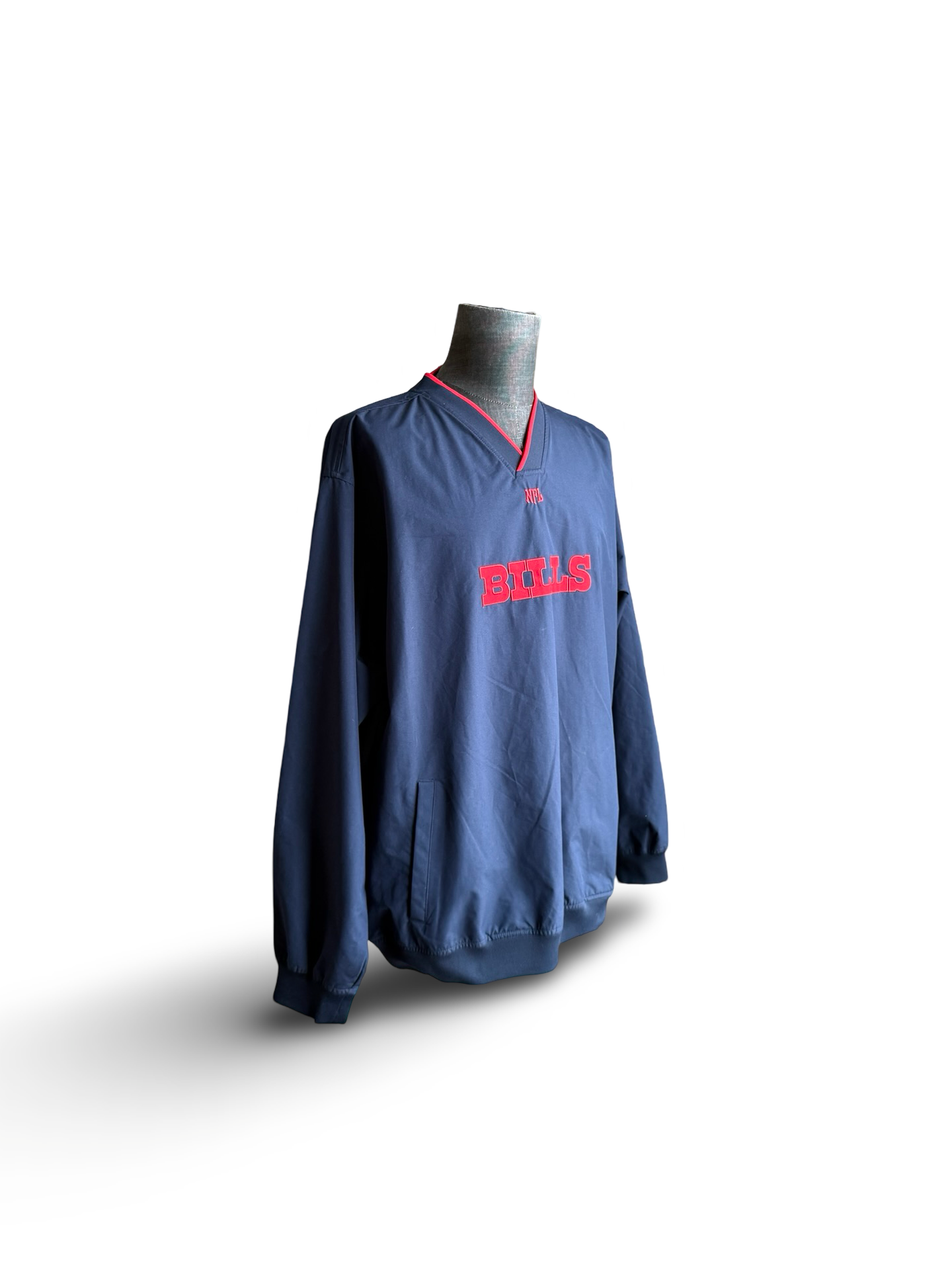 NFL Buffalo Bills Pullover Windbreaker Size XL
