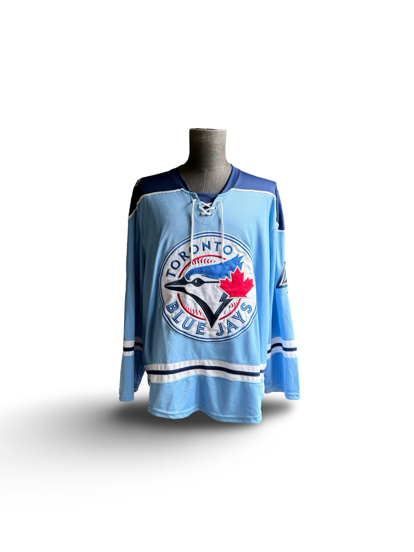 MLB SGA George Springer 4 Toronto Blue Jays Hockey Style Baseball Jersey Size XL