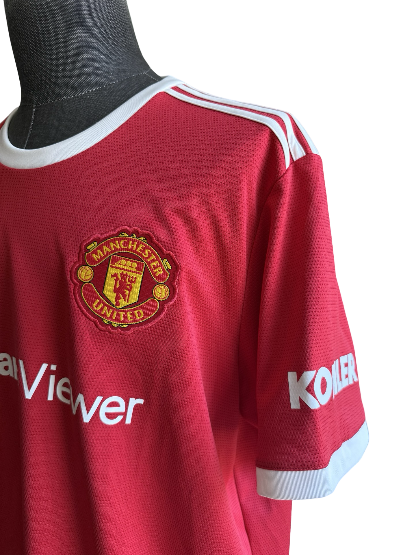 EPL Manchester United Adidas 2021-22 Football Home Jersey Size 2XL