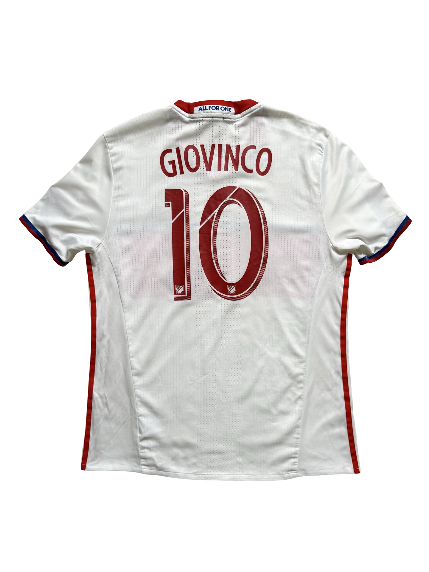 Soccer MLS Sebastian Giovinco 10 Toronto FC 2015-16 Adidas TFC Football away Jersey Size XL