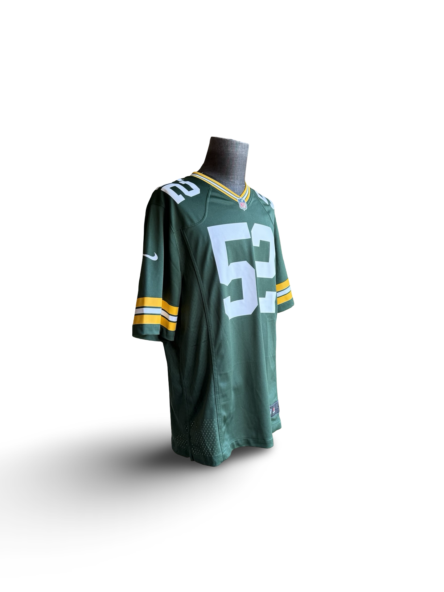 NFL Vtg Clay Matthews 52 Green Bay Packers Nike Football Jersey Size L