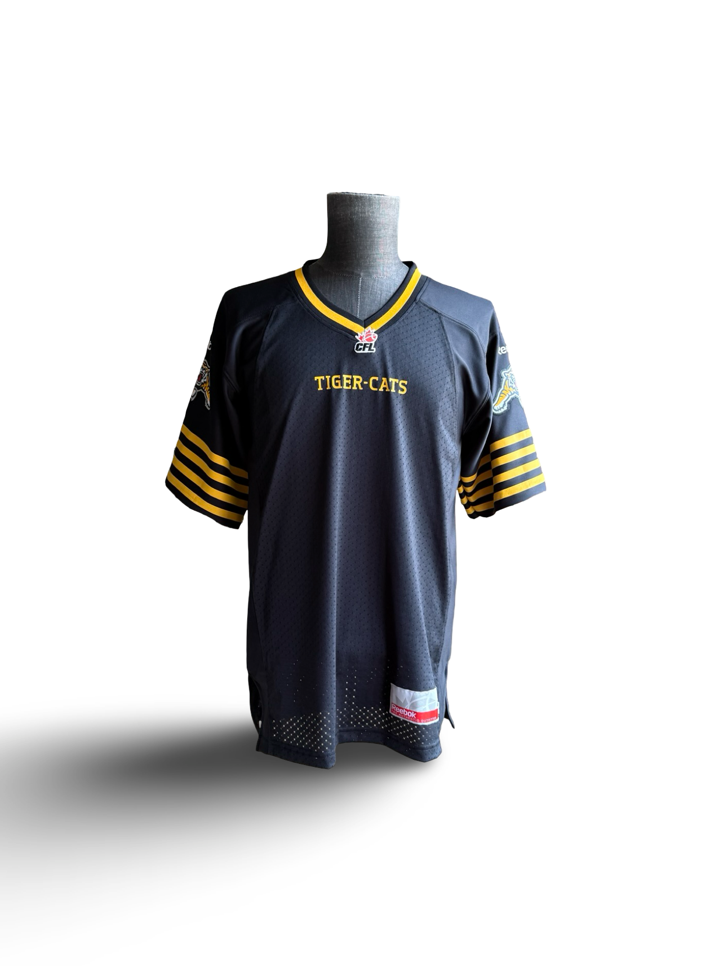 CFL Vtg Hamilton Ti-Cats Reebok Football Jersey Size S/M