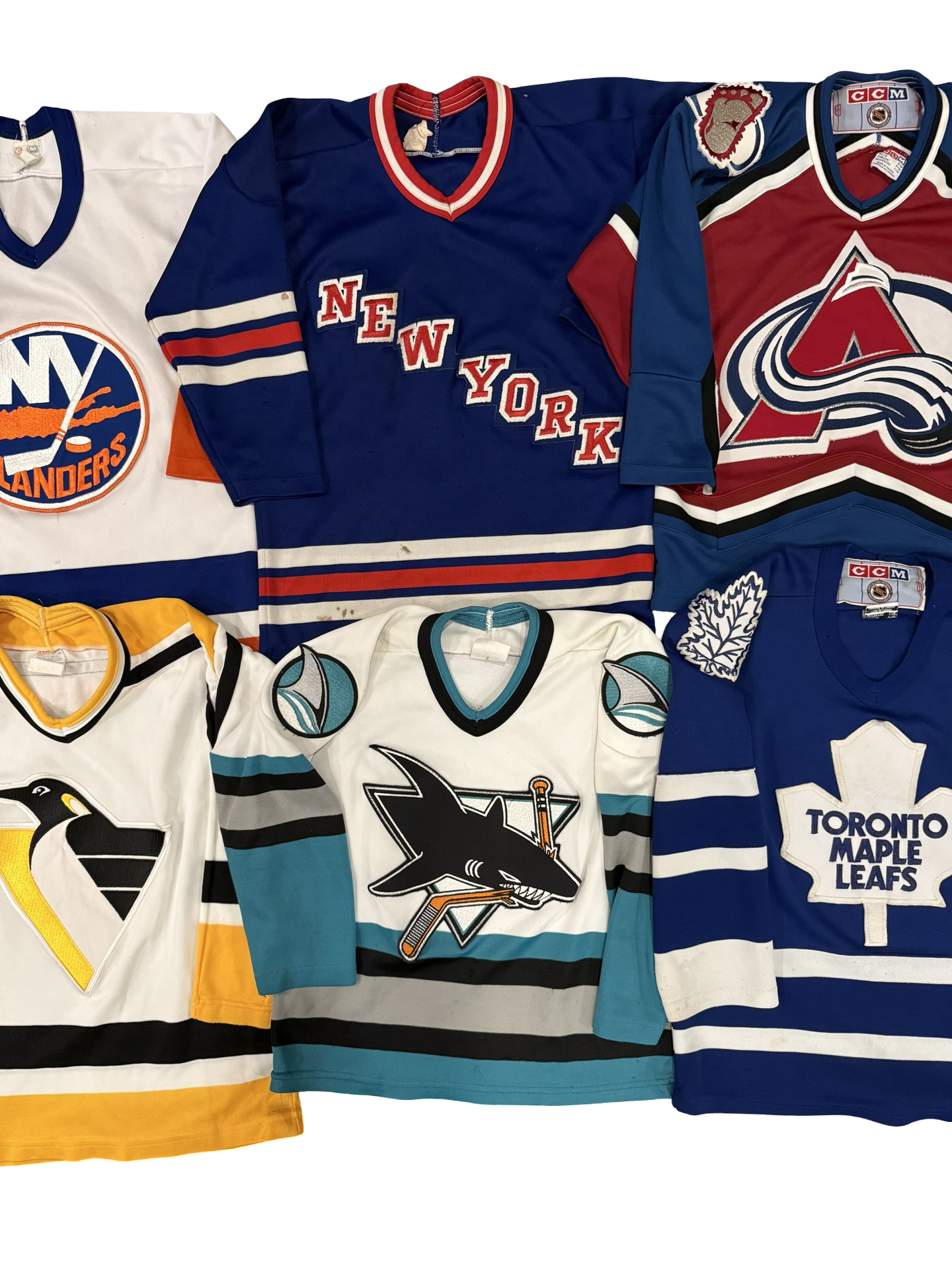 YOUTH NHL Bundle Vtg 90’s/00’s Hockey Jerseys Size Youth S/M