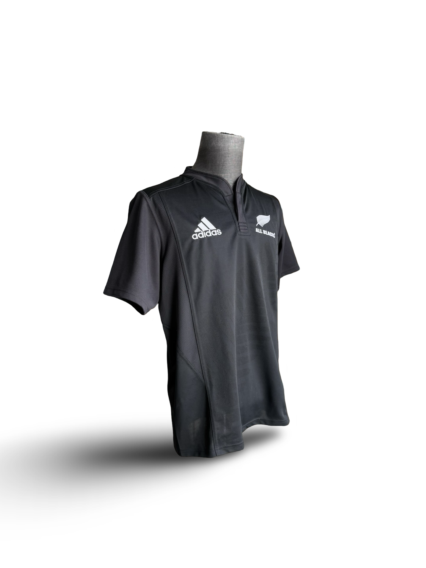 Rugby Union Vtg All Blacks NZ 2009-10 Adidas Rugby Jersey Size M